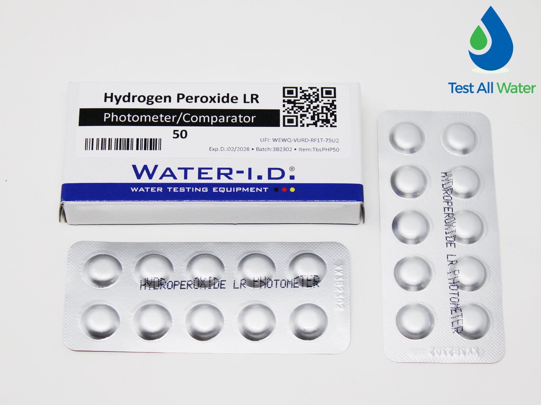 Hydrogen Peroxide Test Strips
