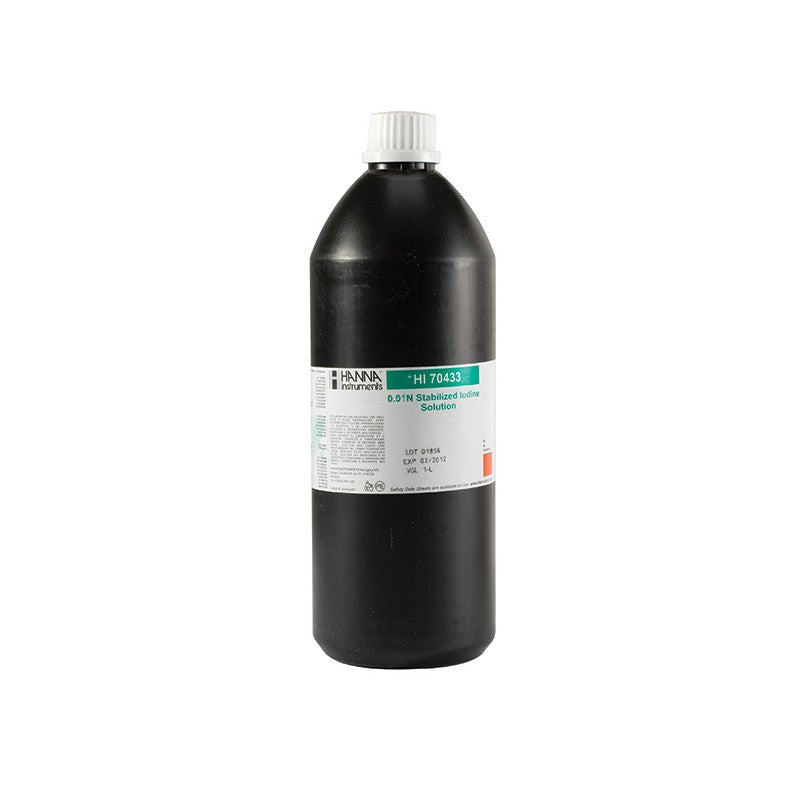 Hanna Instruments HI-70433 Iodine Stabilised Solution, 0.01N, 1 Litre