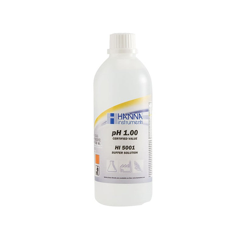 Hanna Instruments HI-5001 1.00 pH Technical Buffer Solution (±0.01 pH)