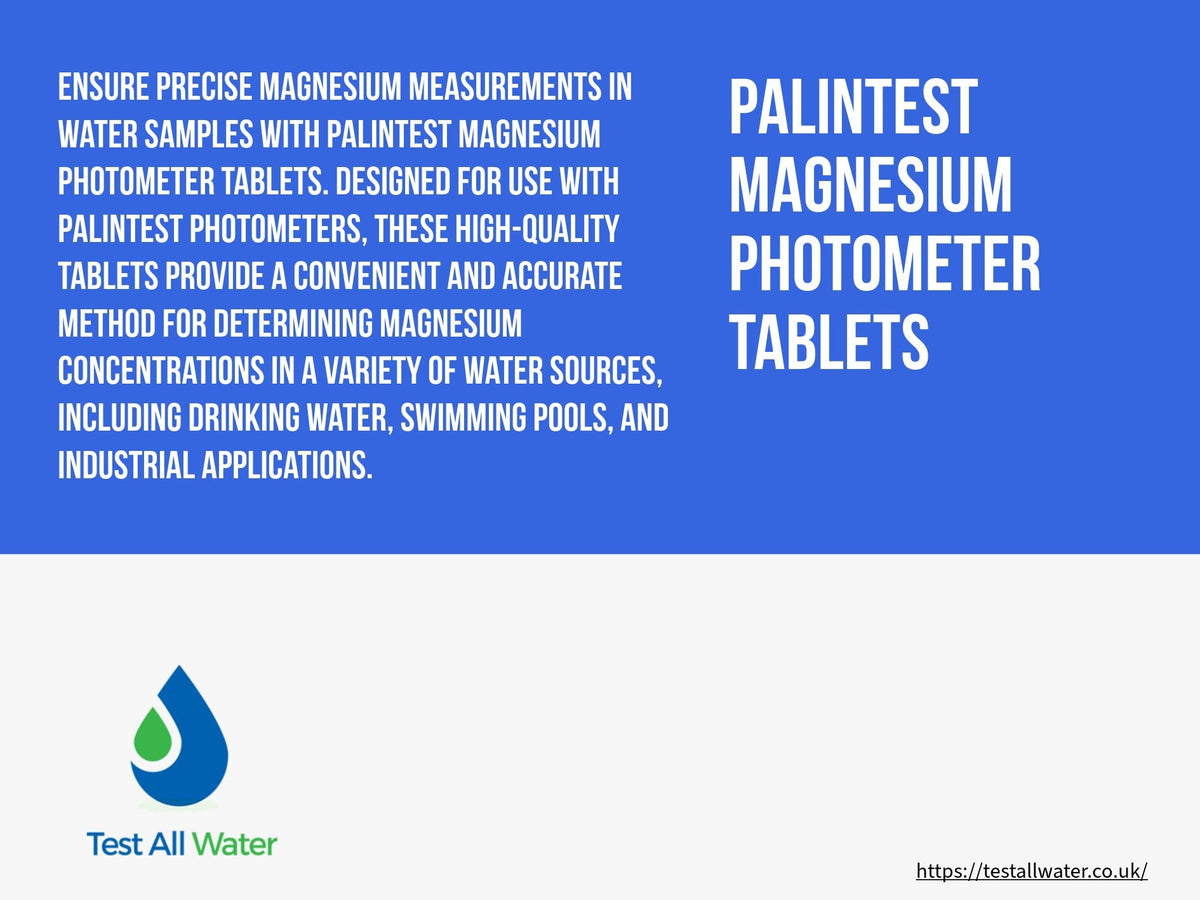 Palintest Magnesium Photometer Reagents Clearance Item