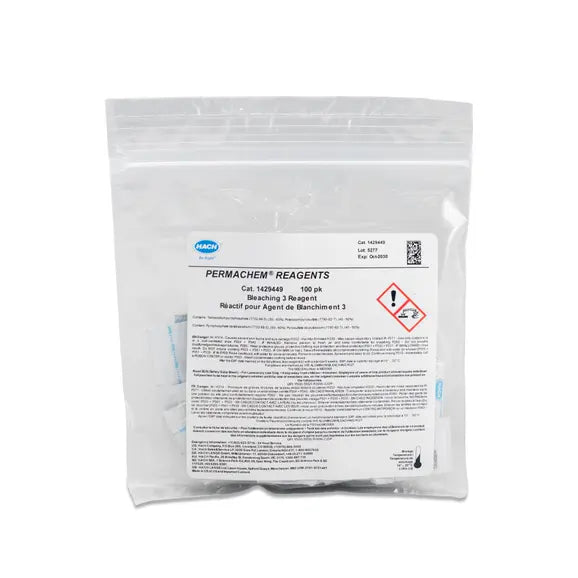 HACH Bleaching (3) Reagent Powder Pillows, pK/100