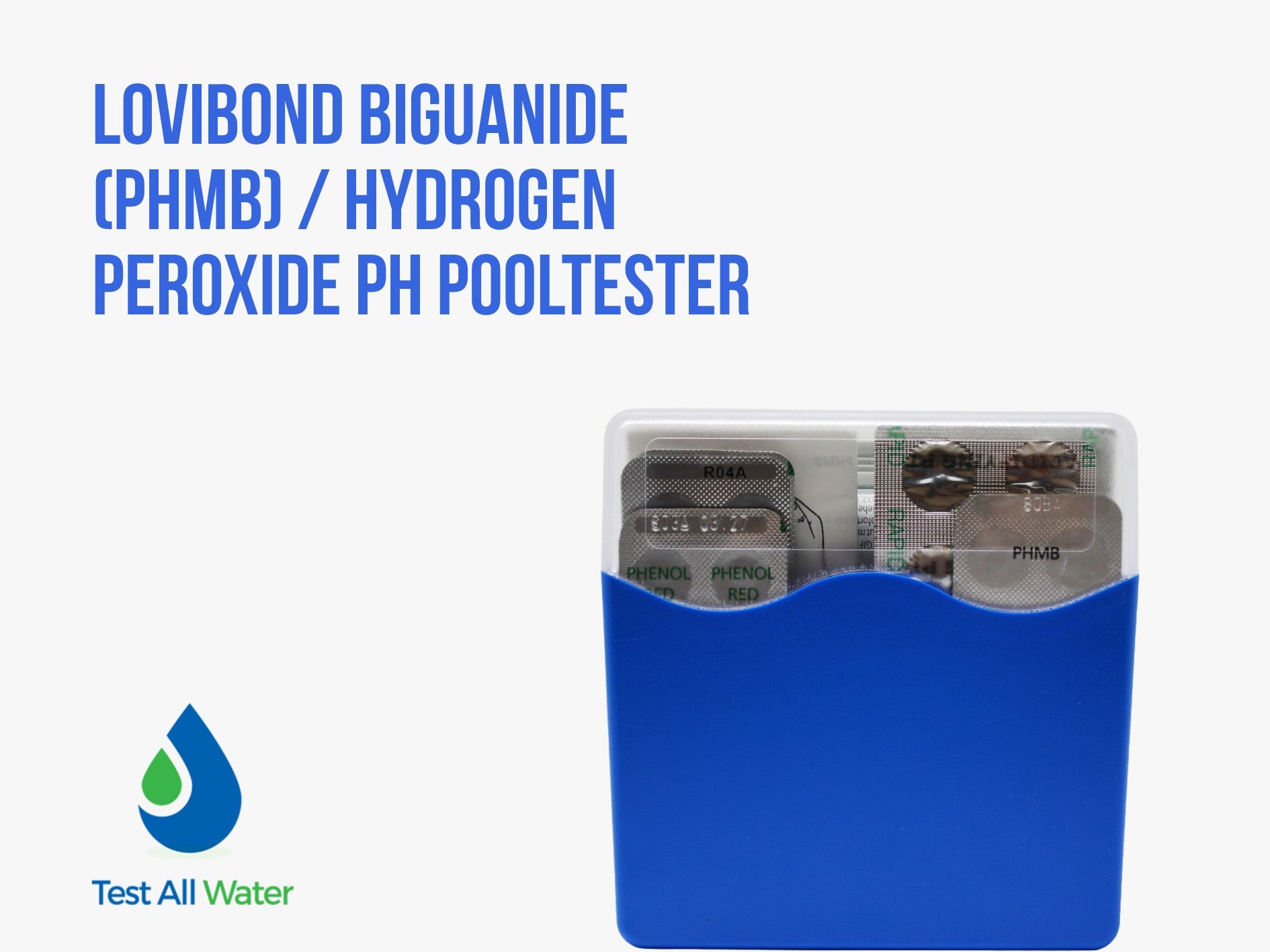 Lovibond Biguanide (PHMB) / Hydrogen Peroxide pH POOLTESTER