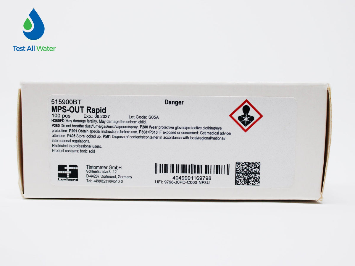 Lovibond MPS-Out/Rapid Tablets 100 Pack Clearance Item