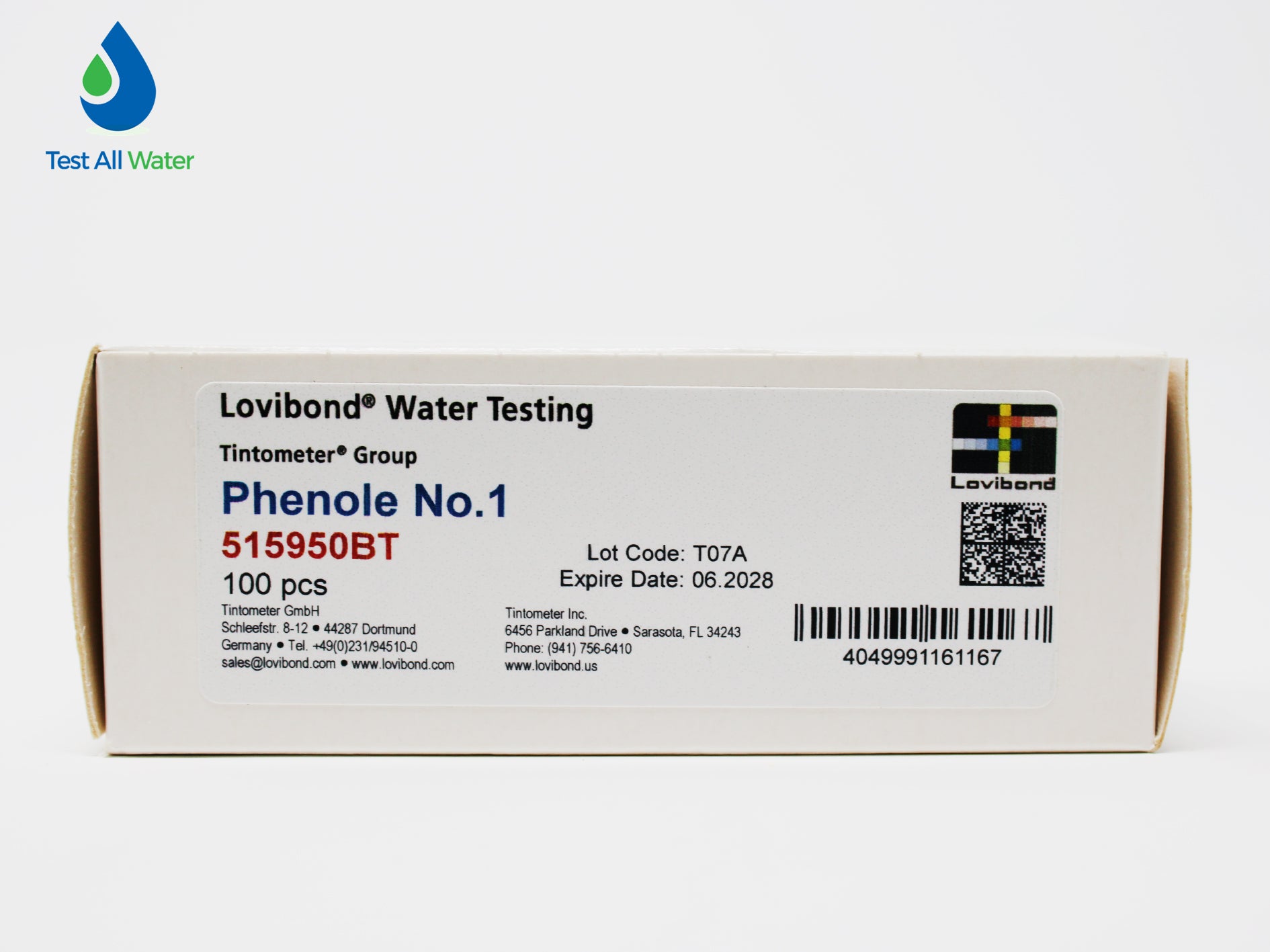 Lovibond Phenol No.1 100 Tablets