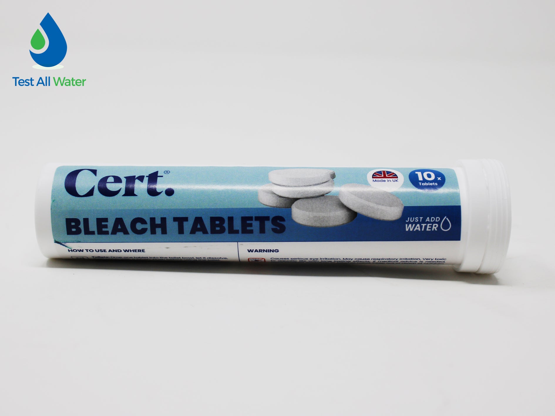 CERT BLEACH TABLETS