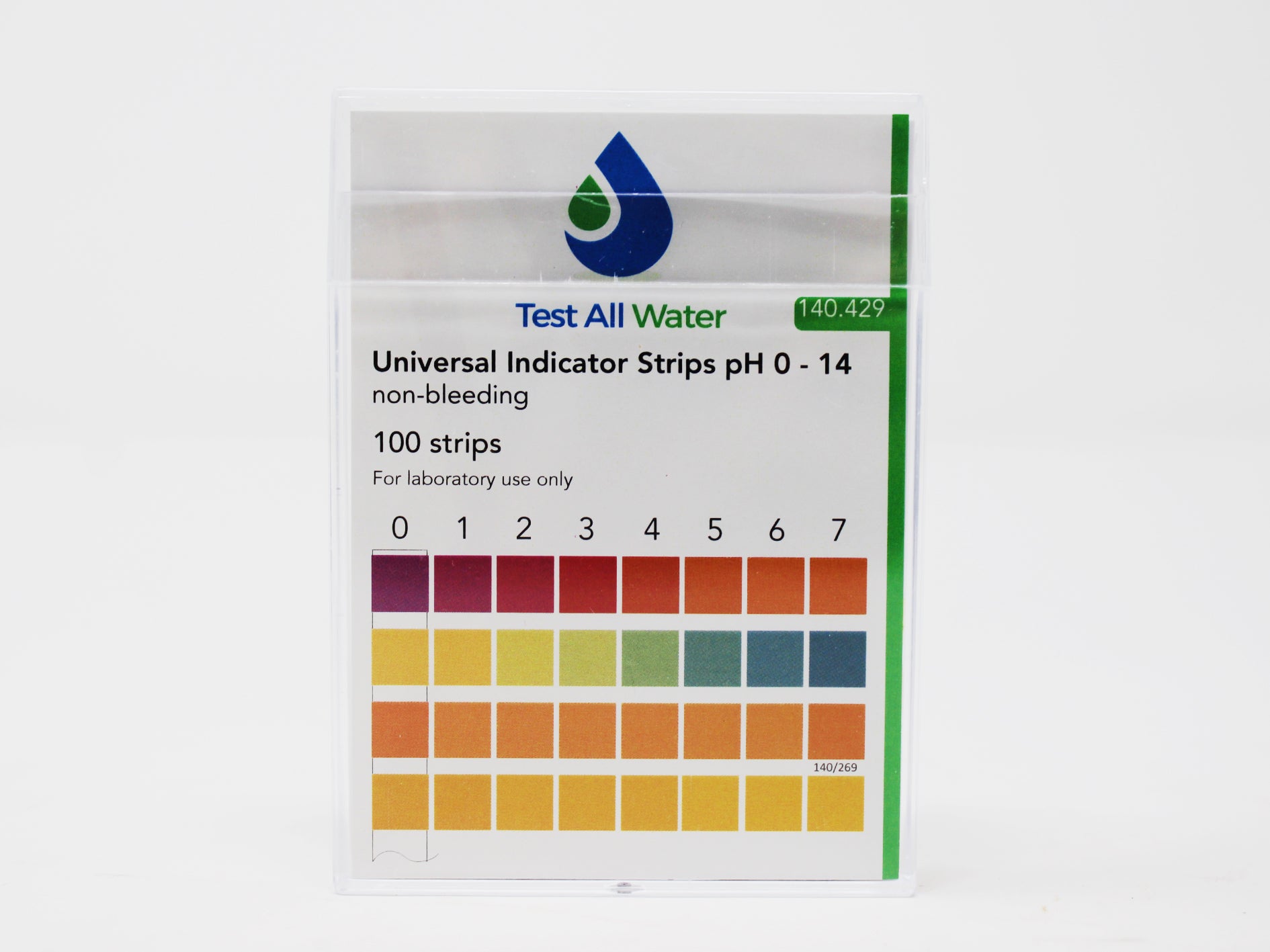 Universal pH Indicator Strips 0 - 14 Test All Water