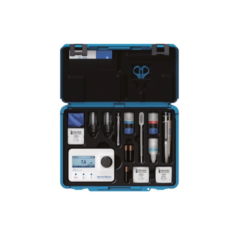 Hanna Instruments HI-97115C Marine Master Waterproof Wireless Multiparameter Photometer Kit