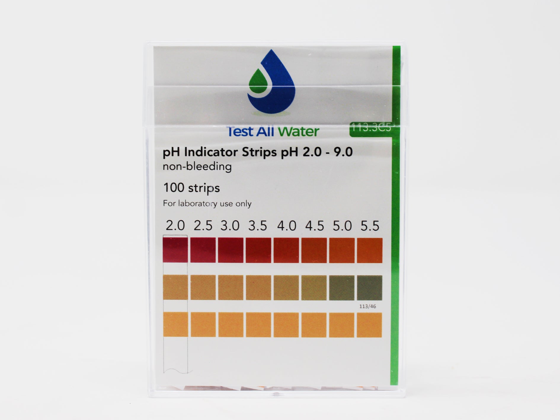 pH Indicator Strips 2.0 - 9.0 Test All Water