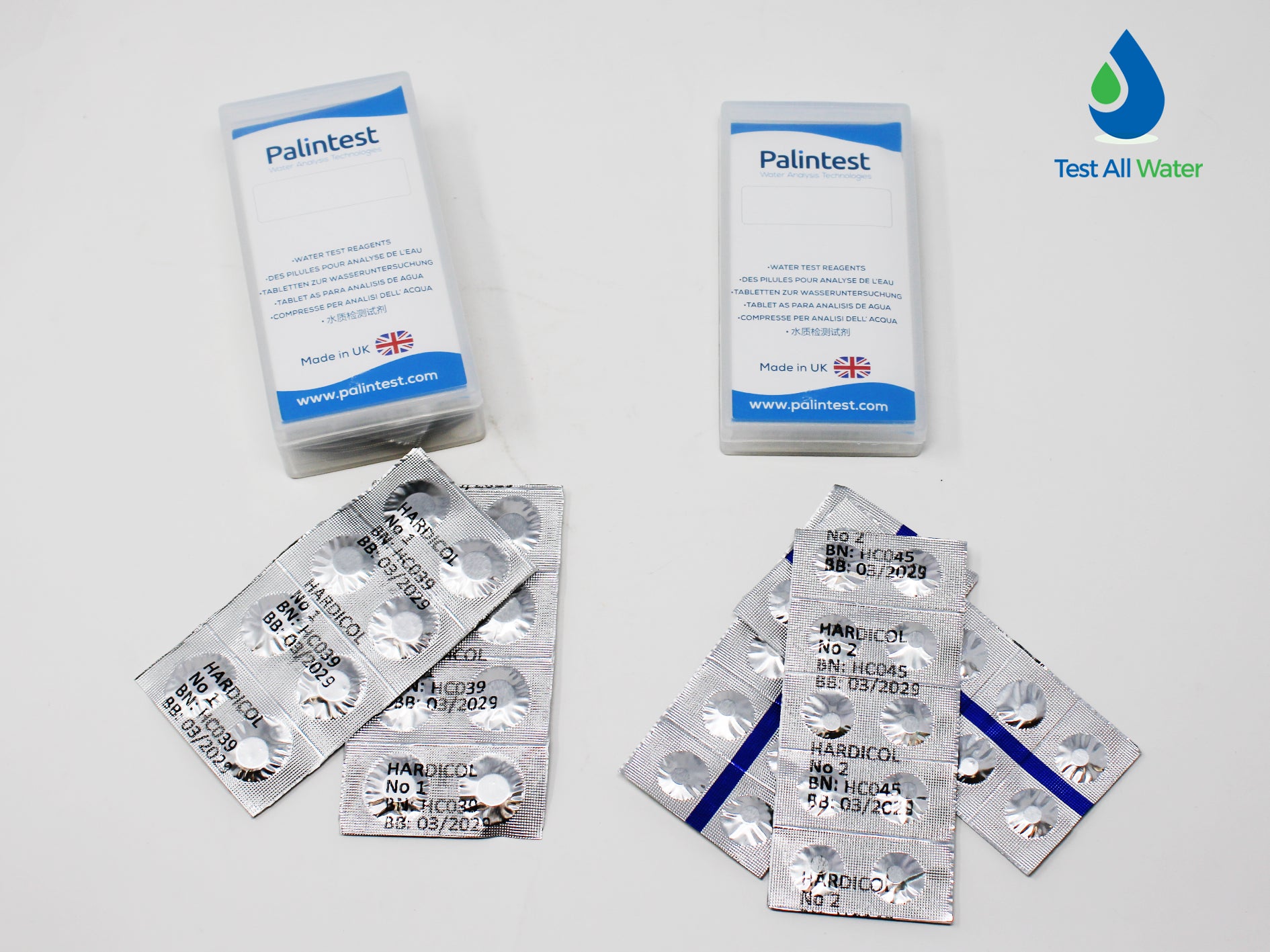 Palintest Hardicol Hardness Reagents