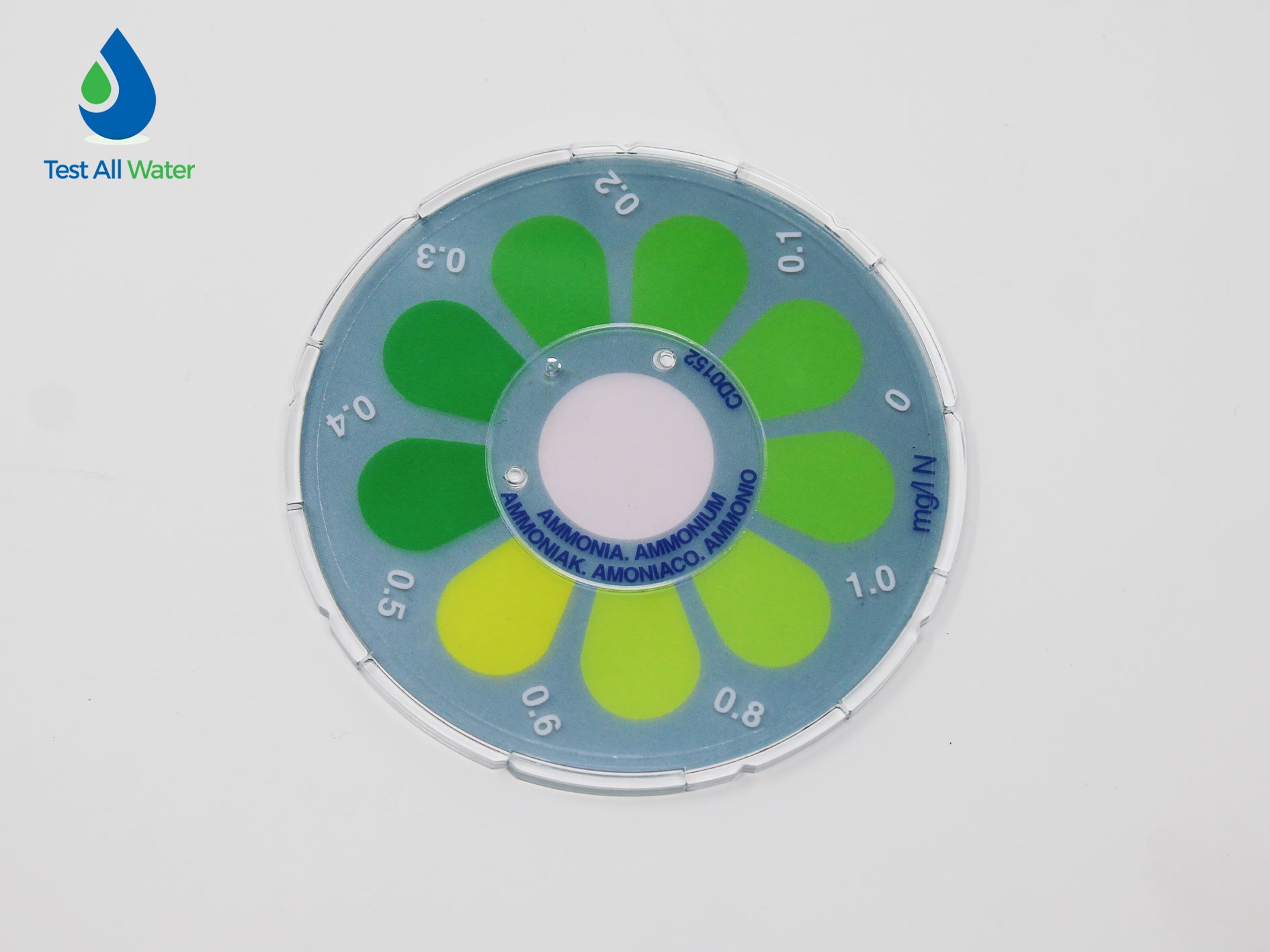 Palintest Comparator Disc, Ammonia, 0 - 1 mg/L N