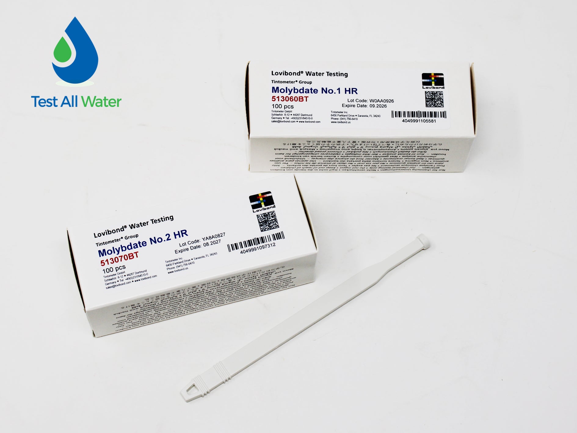 Lovibond Molybdate Combi Pack No 1 & 2 HR