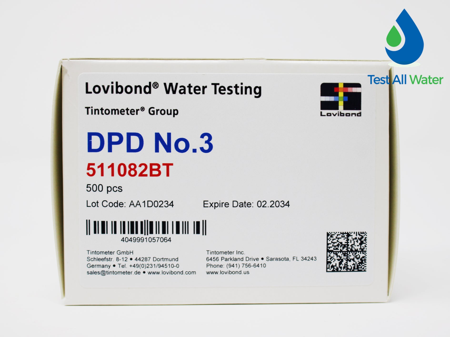 Lovibond DPD No.3 Total Chlorine Tablets