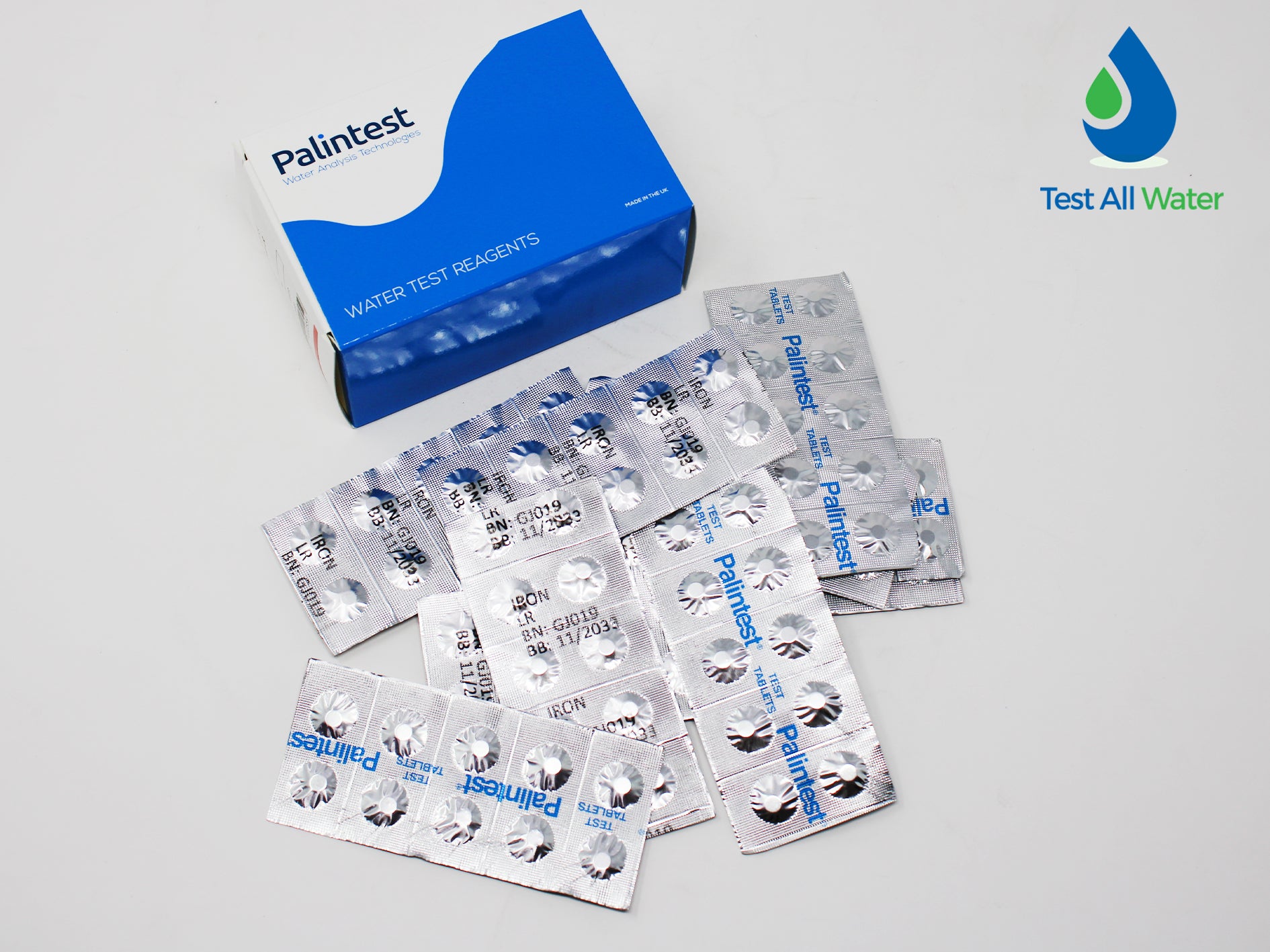 Palintest Iron Low Range Tablets