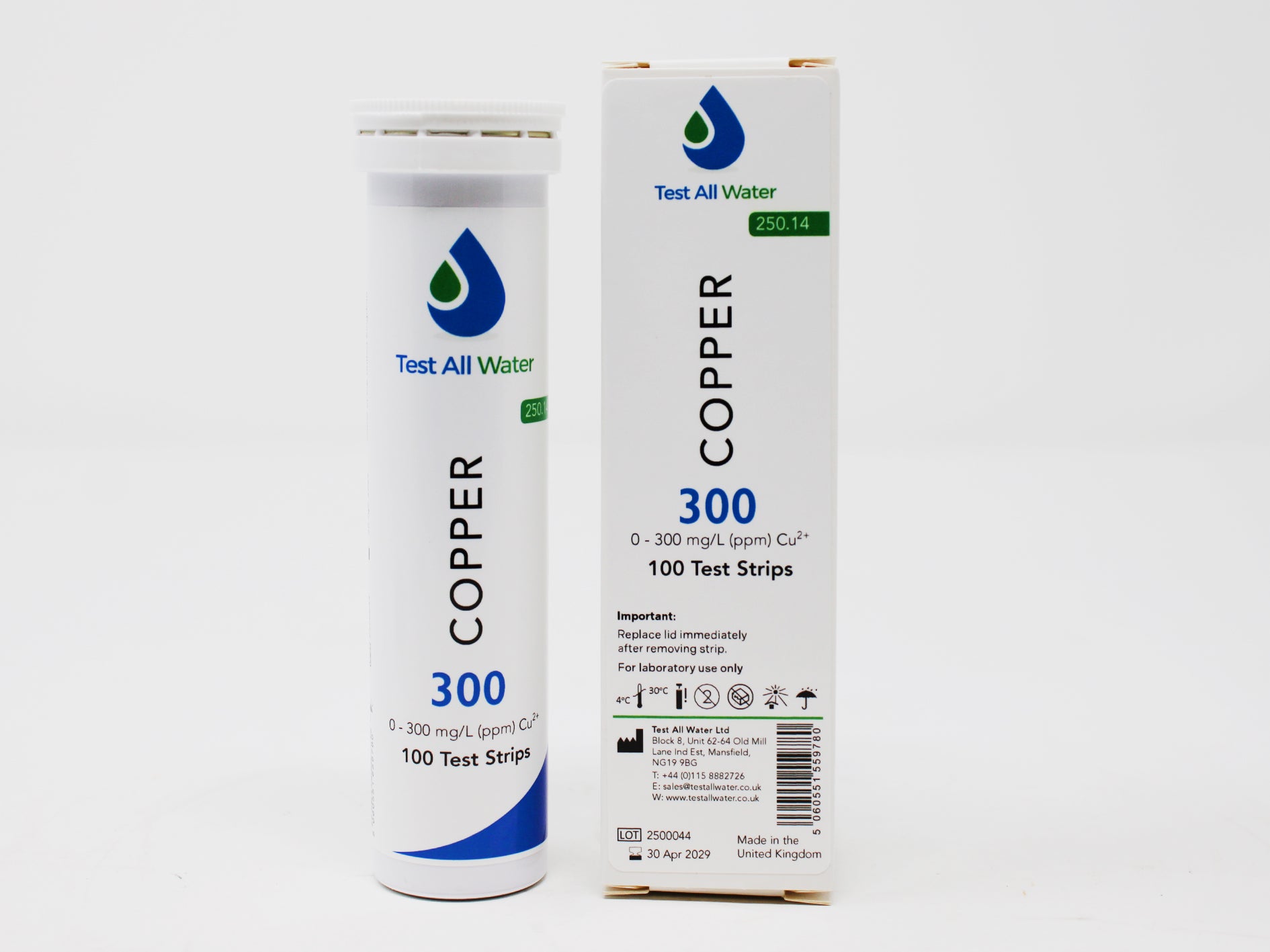 Copper 0-300 Test All Water
