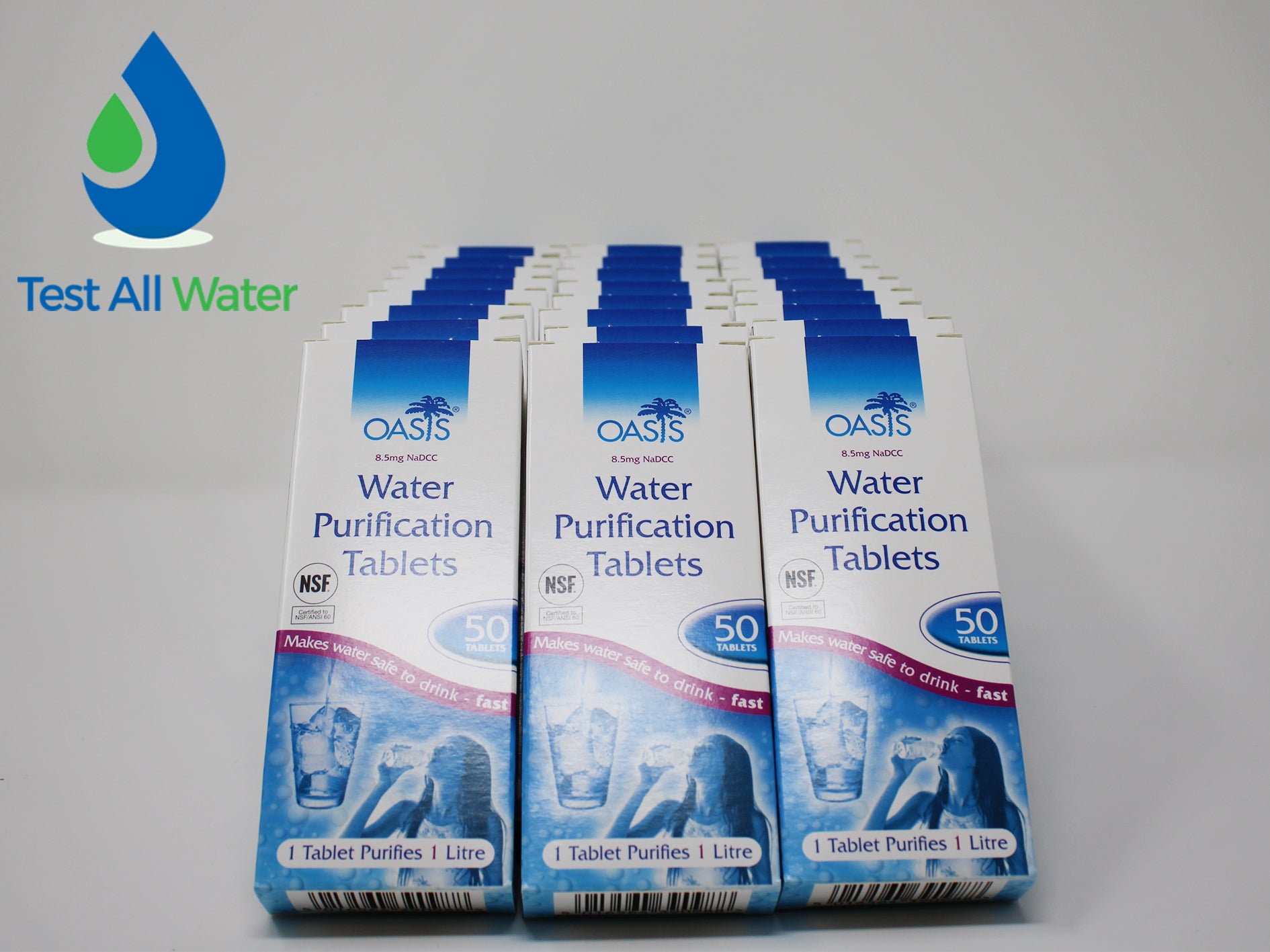Oasis 50 Water Purification Tablets