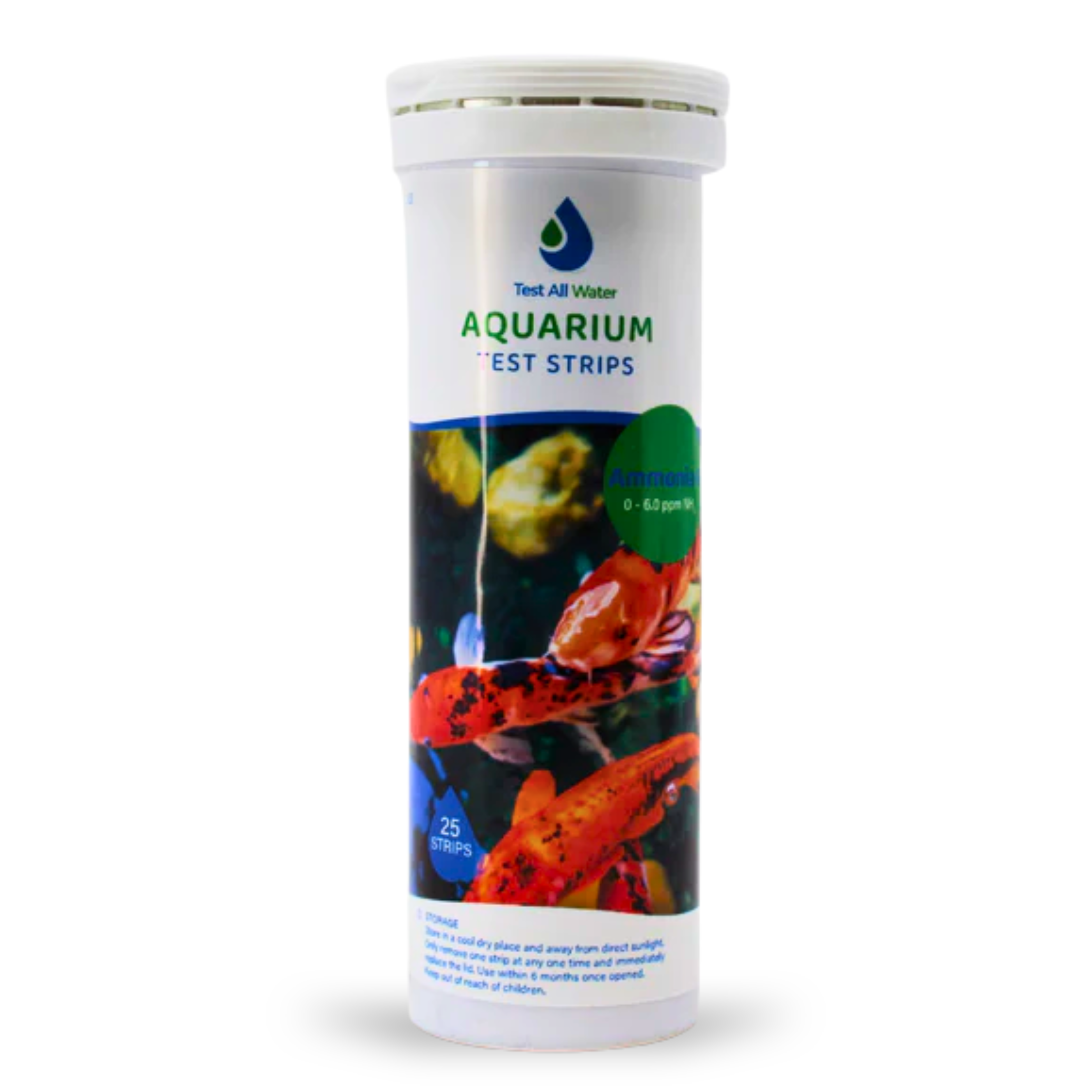 Aquarium Ammonia 6, 50 strips/pk Test All Water