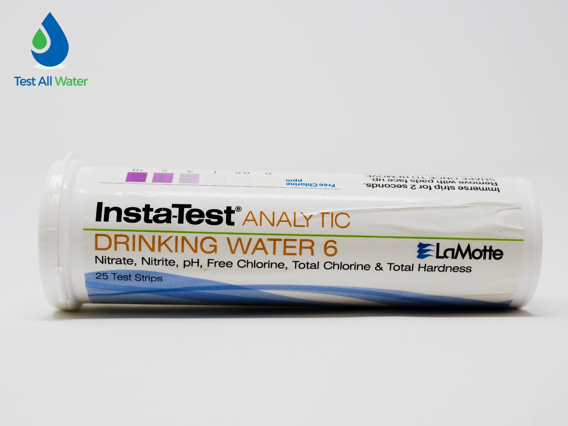 La Motte Insta-Test 6-Way Drinking Water Test Strips Expired 04/26