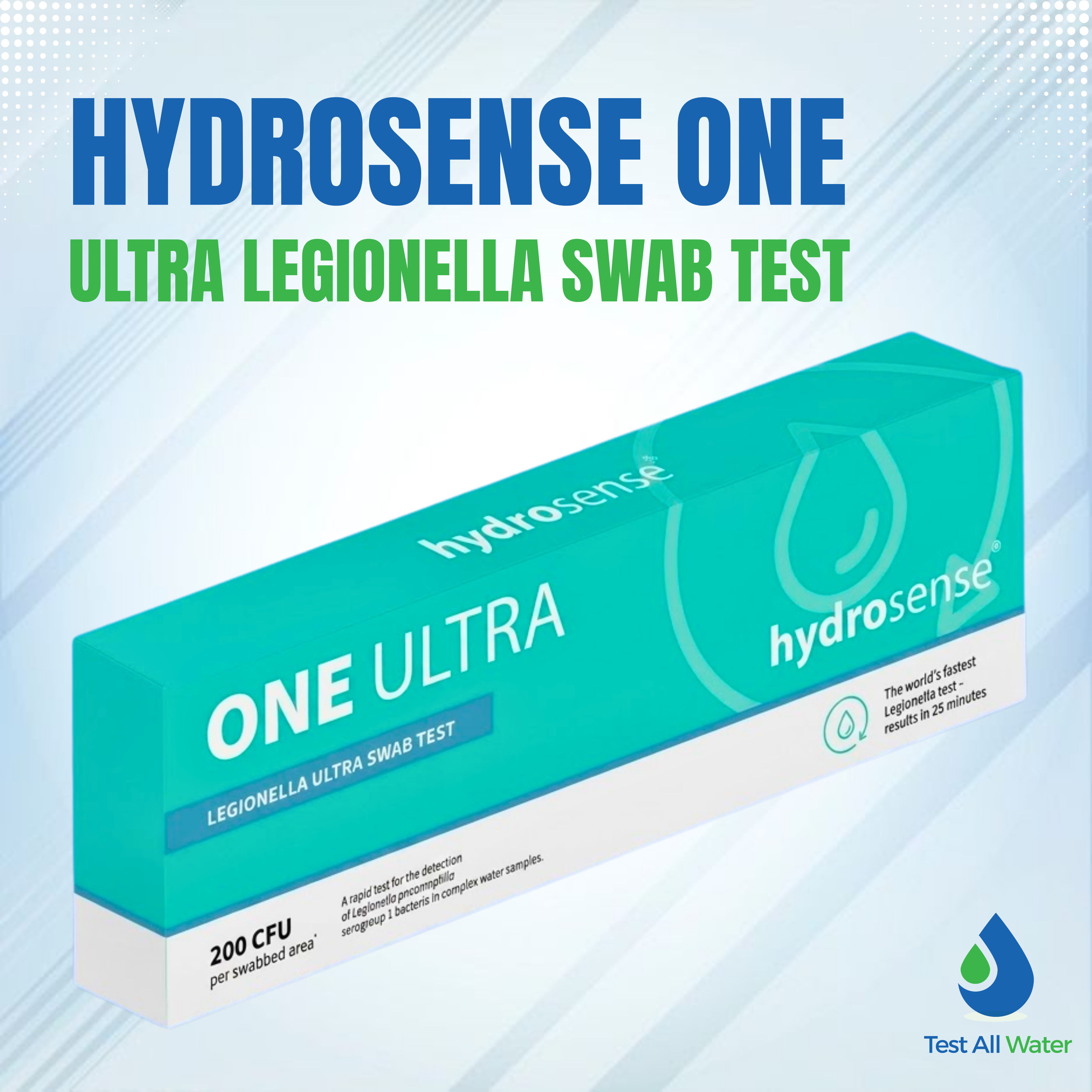 Hydrosense ONE Ultra Legionella Swab Test