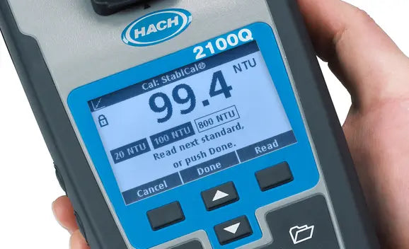 Hach 2100Q Portable Turbidimeter (EPA), 0-1000 NTU