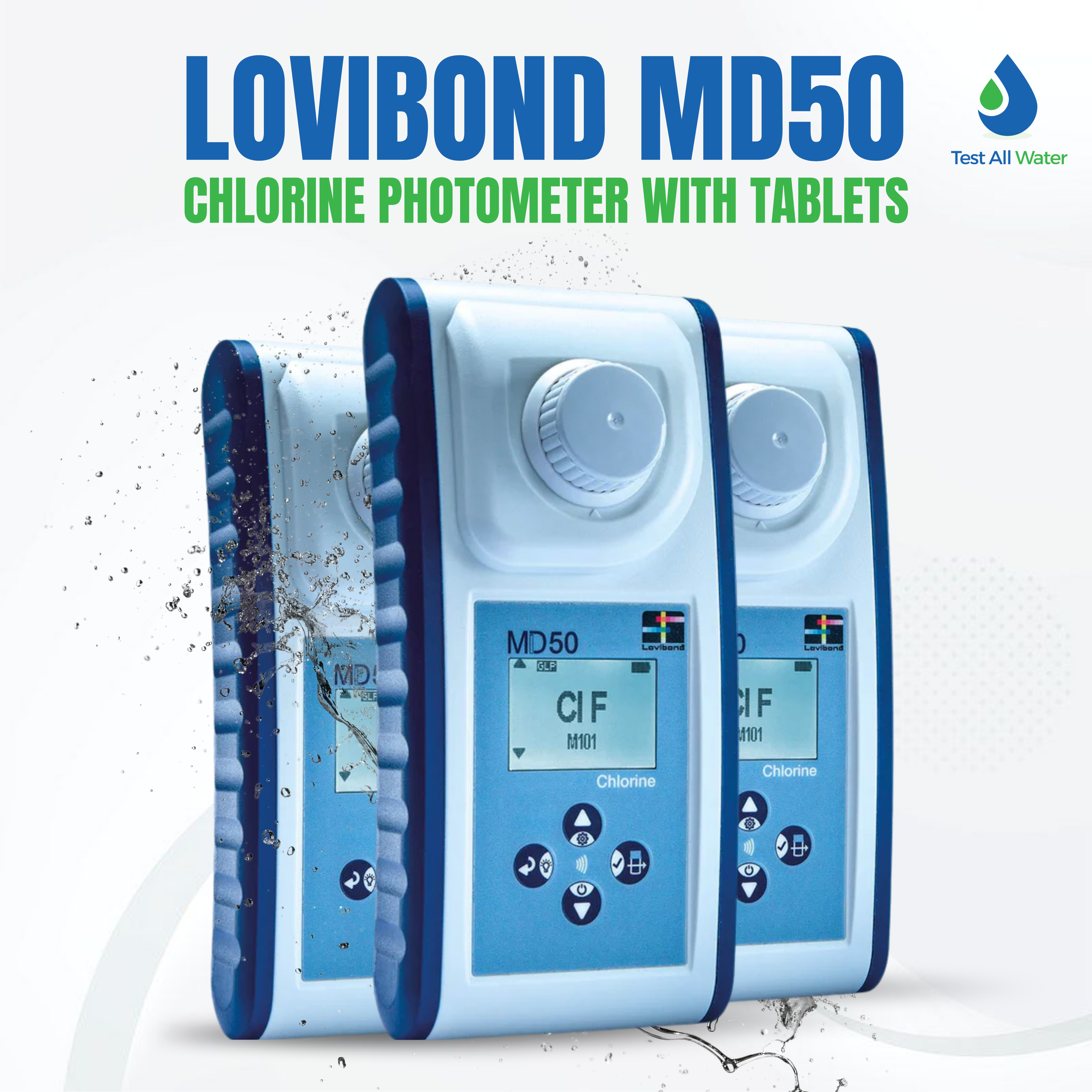 Lovibond MD50 Chlorine Photometer with Tablets