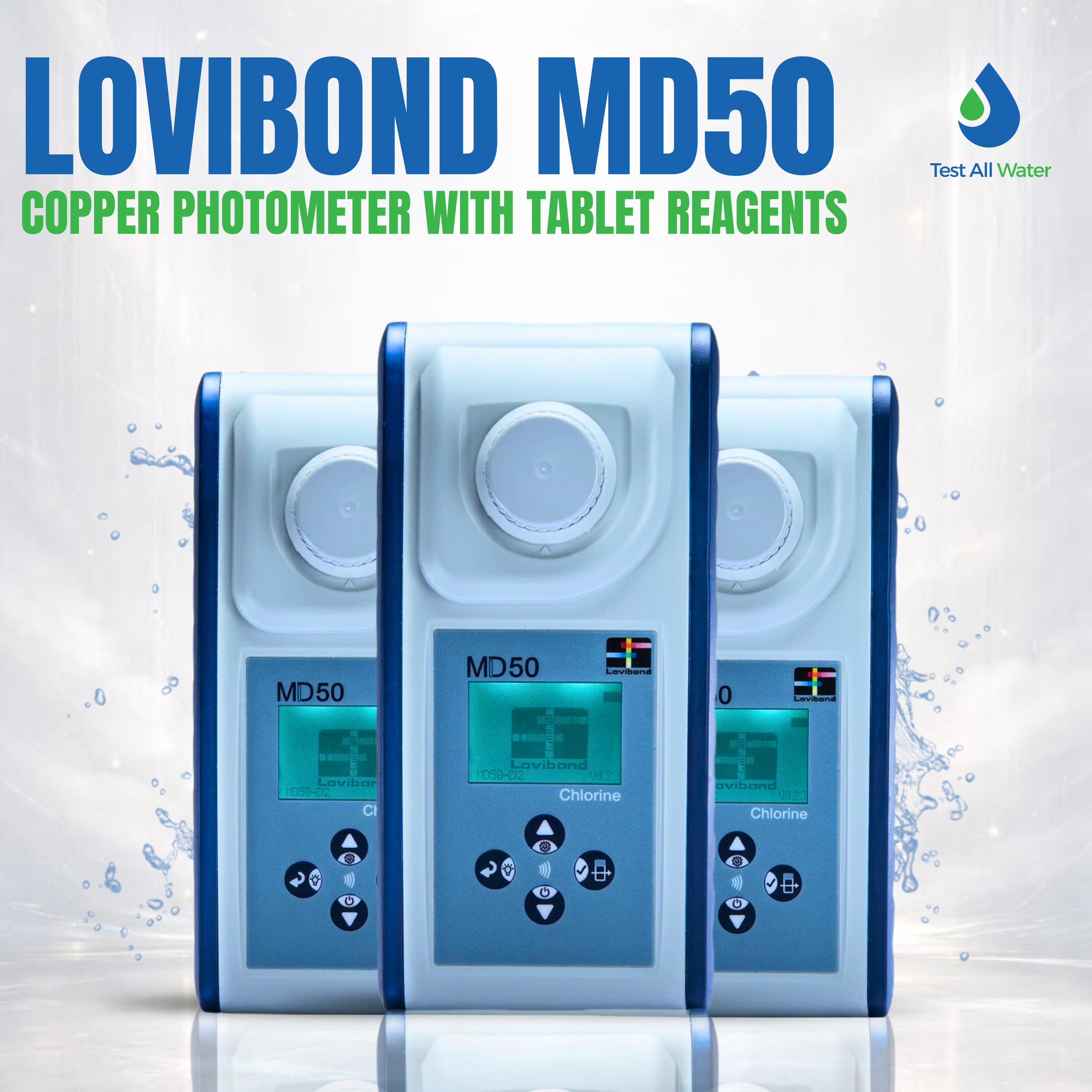 Lovibond MD50 Copper Photometer with Tablet Reagents