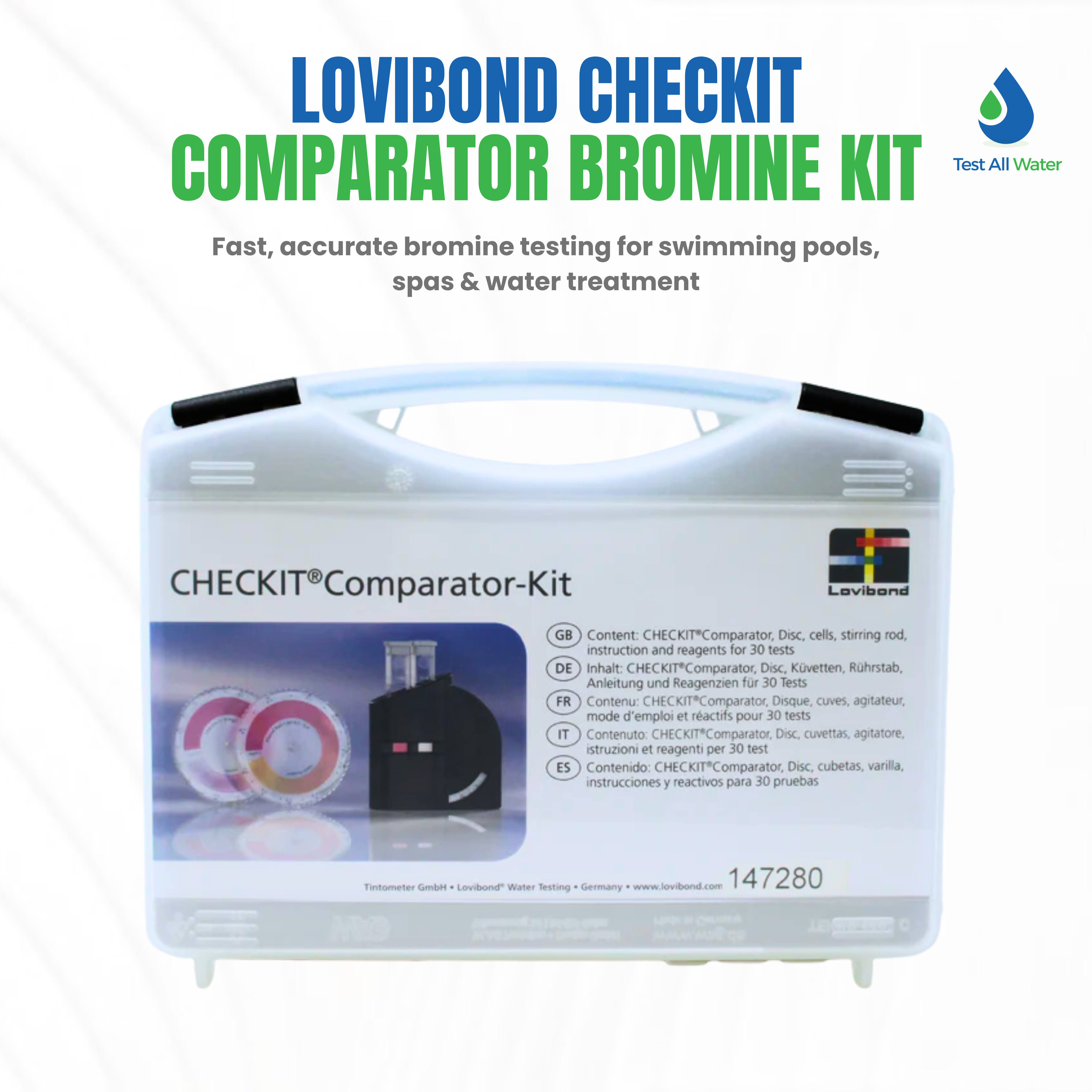 Lovibond CHECKIT COMPARATOR Bromine Kit