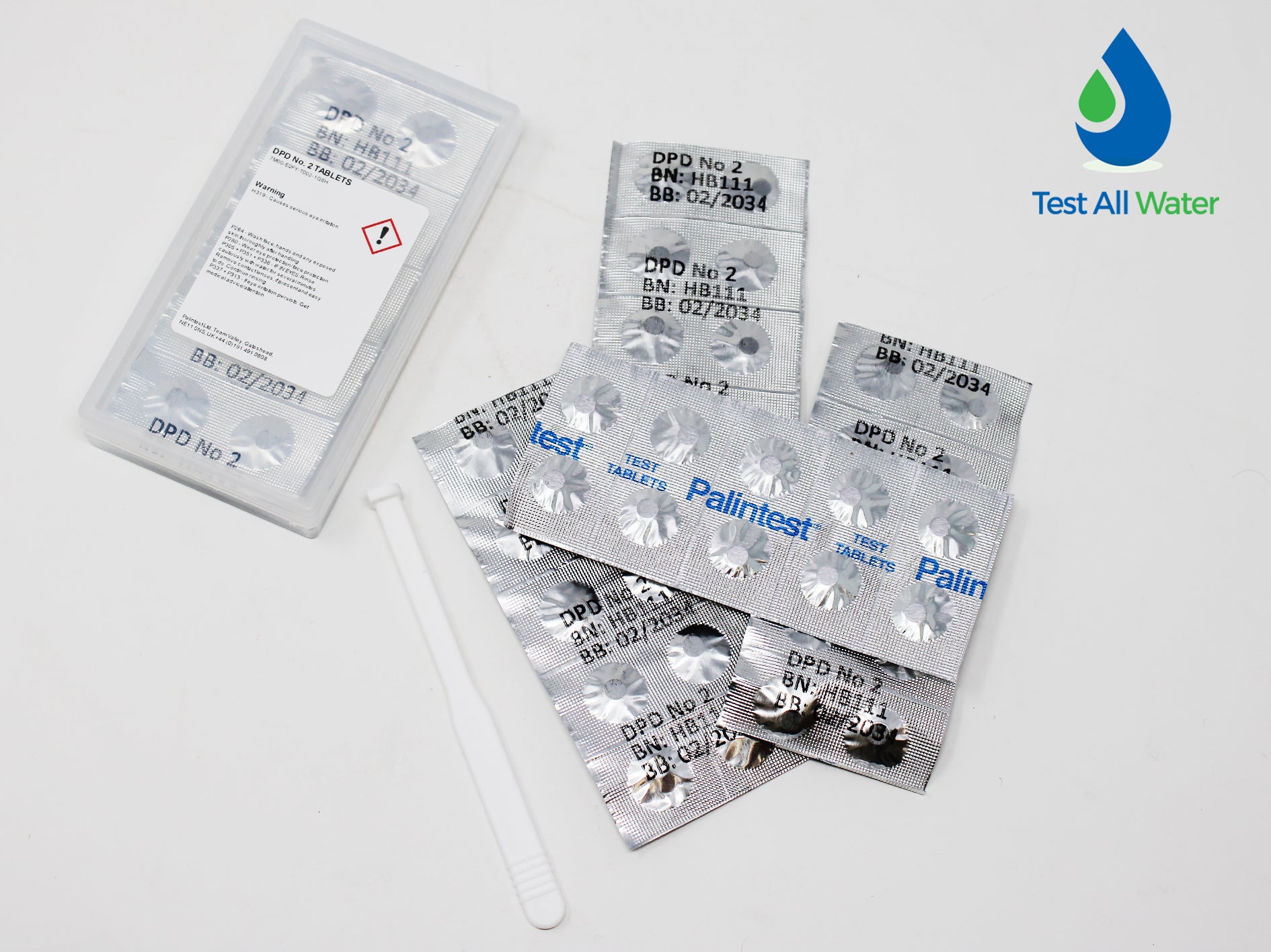 Palintest Chlorine DPD2 50 Tablets