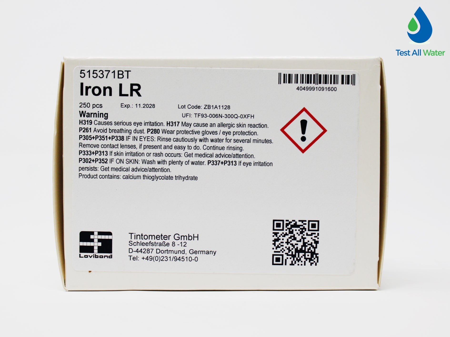 Lovibond Iron Low Range Tablets