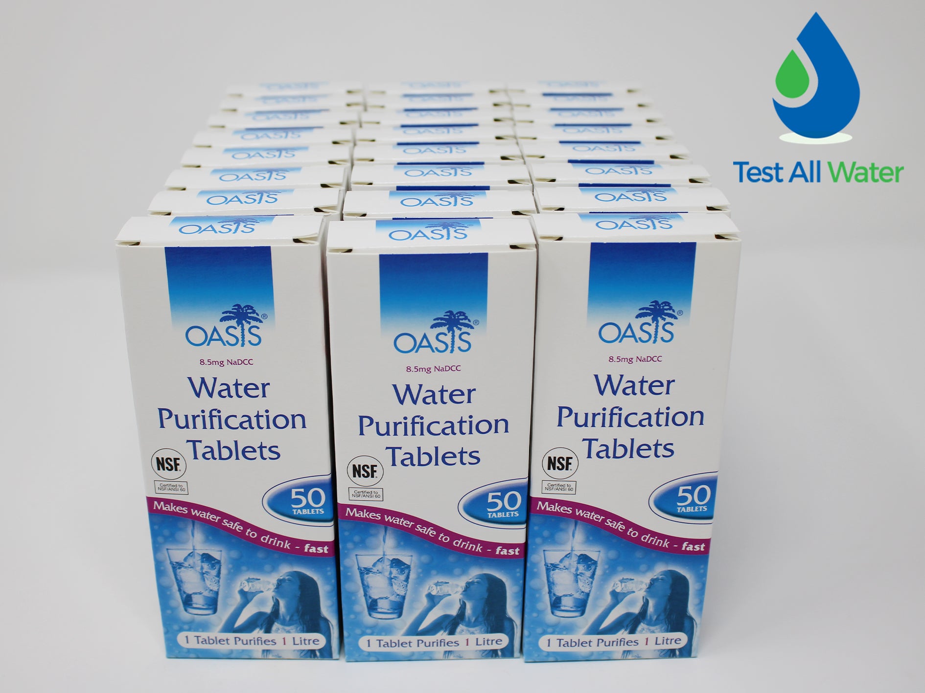 Oasis 50 Water Purification Tablets