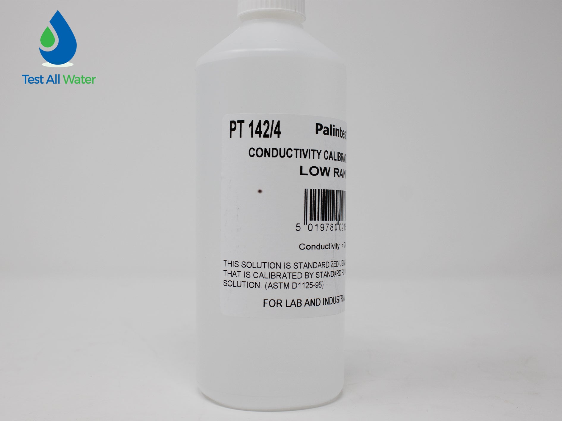 Palintest Calibration Conductivity Solution, Low Range, 74S/cm, 500mL Expired 06/26