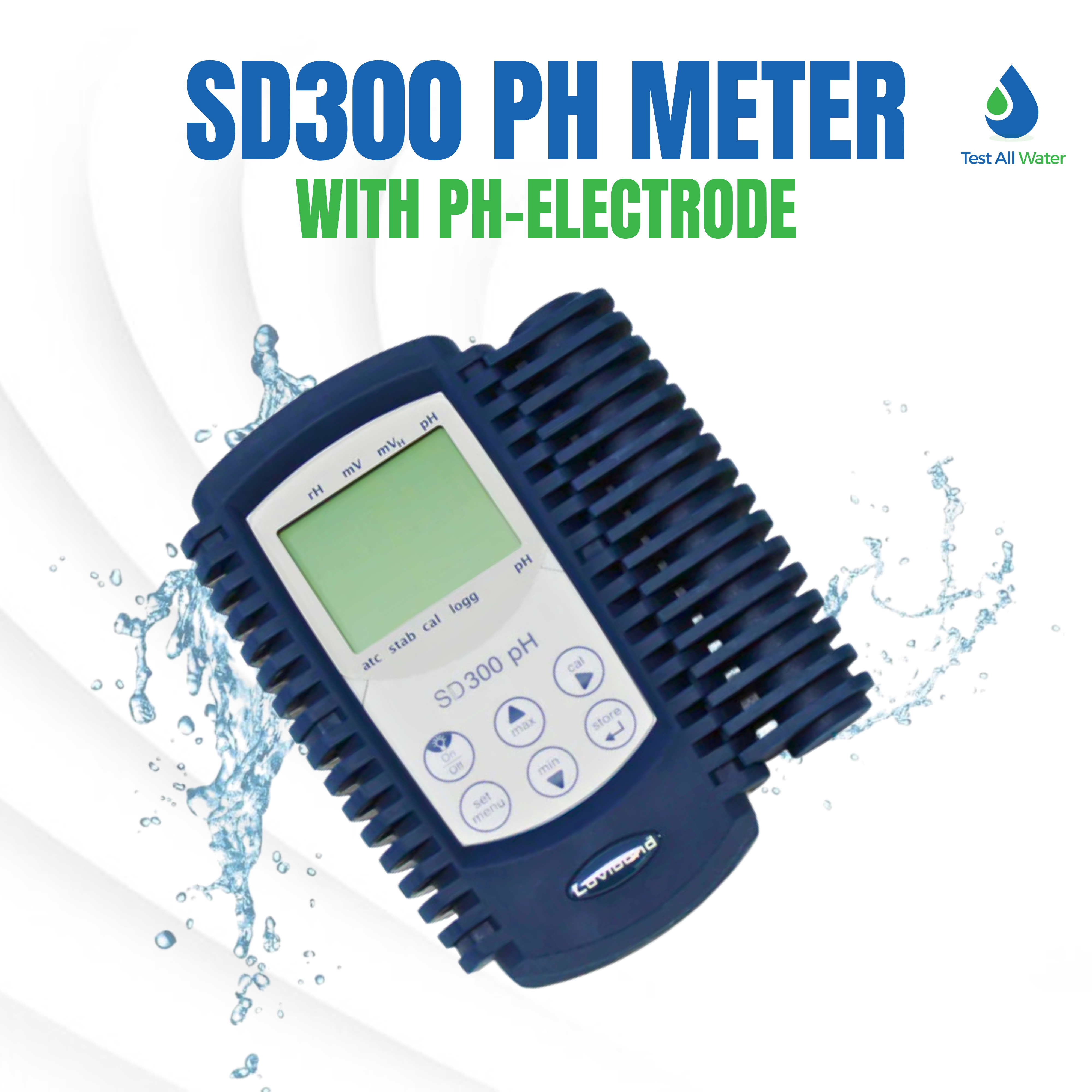 SD300 PH Meter With pH-electrode