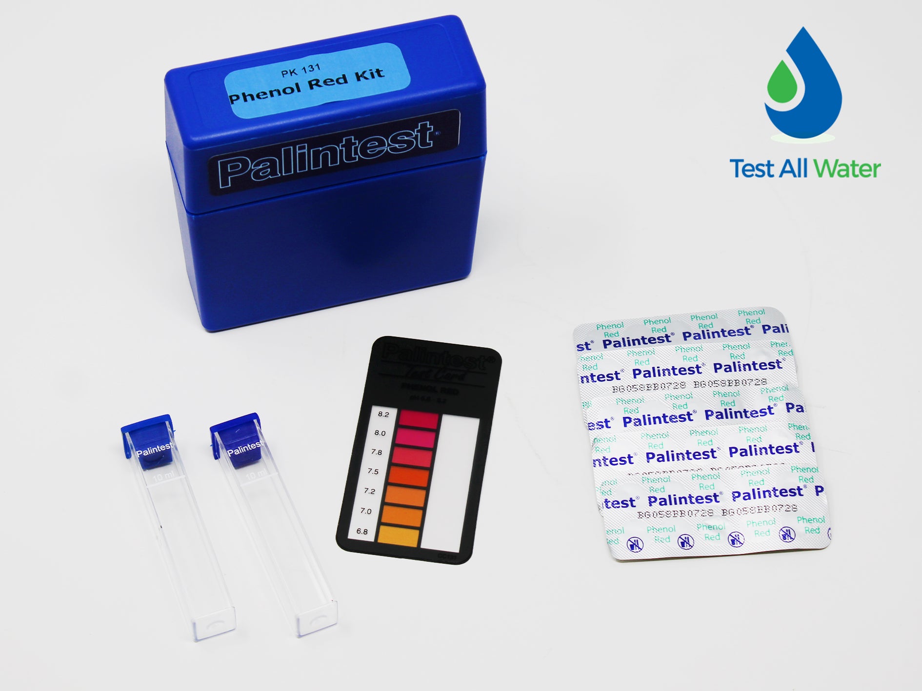 Palintest pH Phenol Red Pocket Kit
