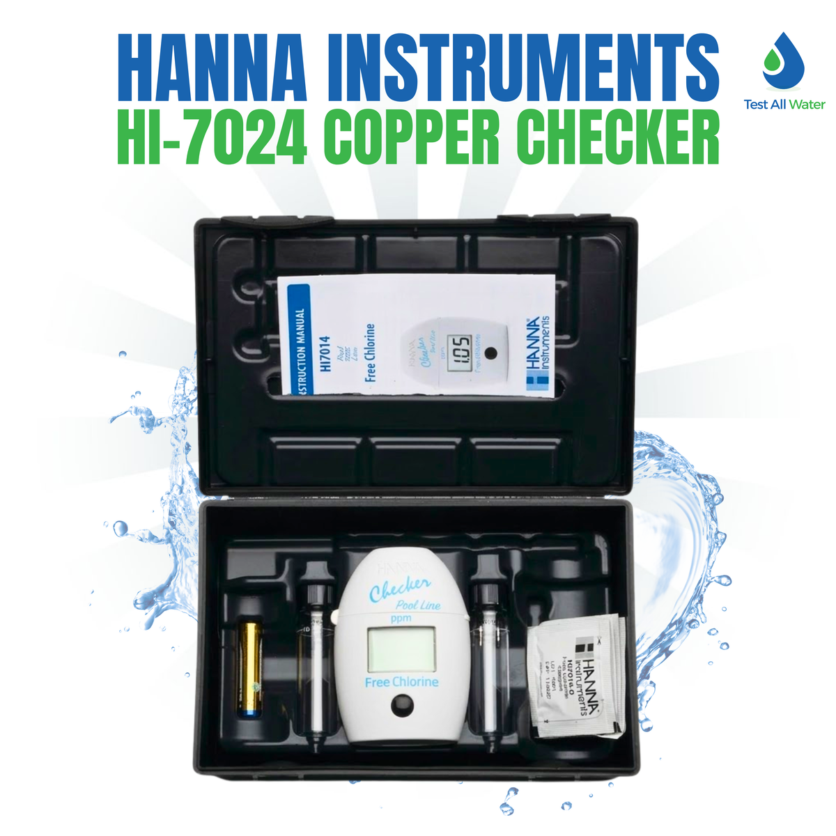Hanna Instruments HI-7014 Free Chlorine Checker Clearance Item