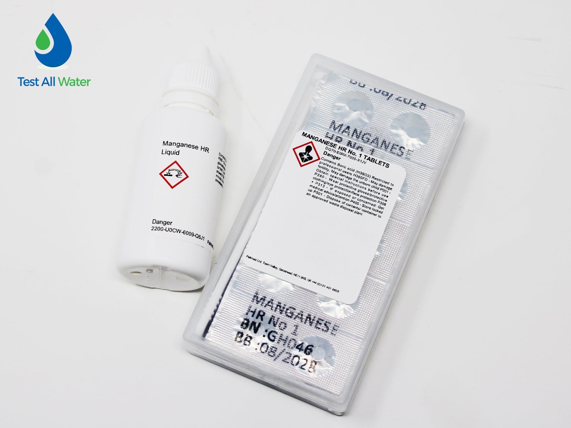 Palintest Manganese HR Tablets