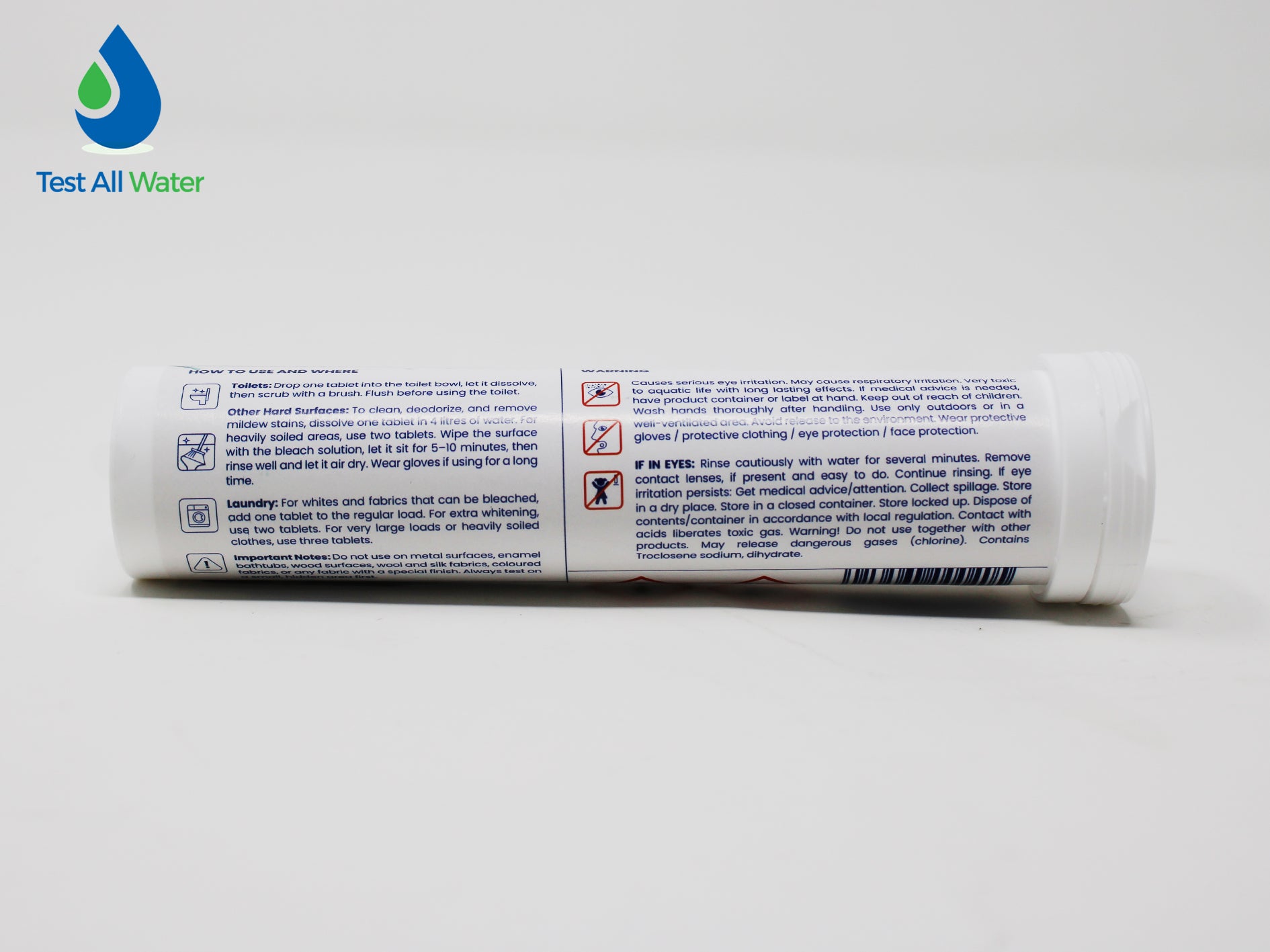CERT BLEACH TABLETS