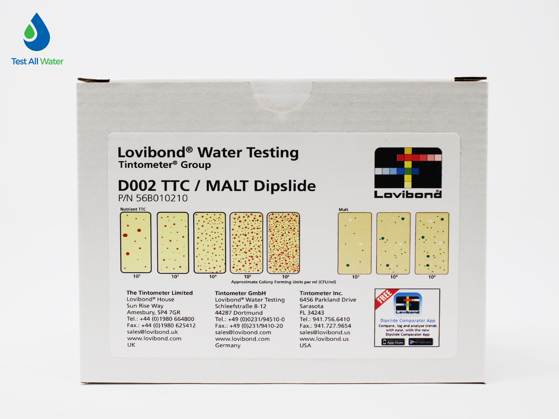 Lovibond TTC/MALT Dipslides