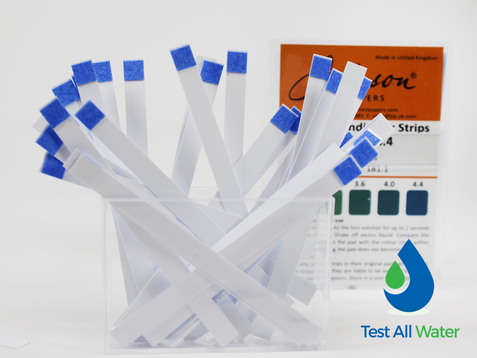 Johnson's Wine pH Indicator Strips (pH 2.8 - 4.4)