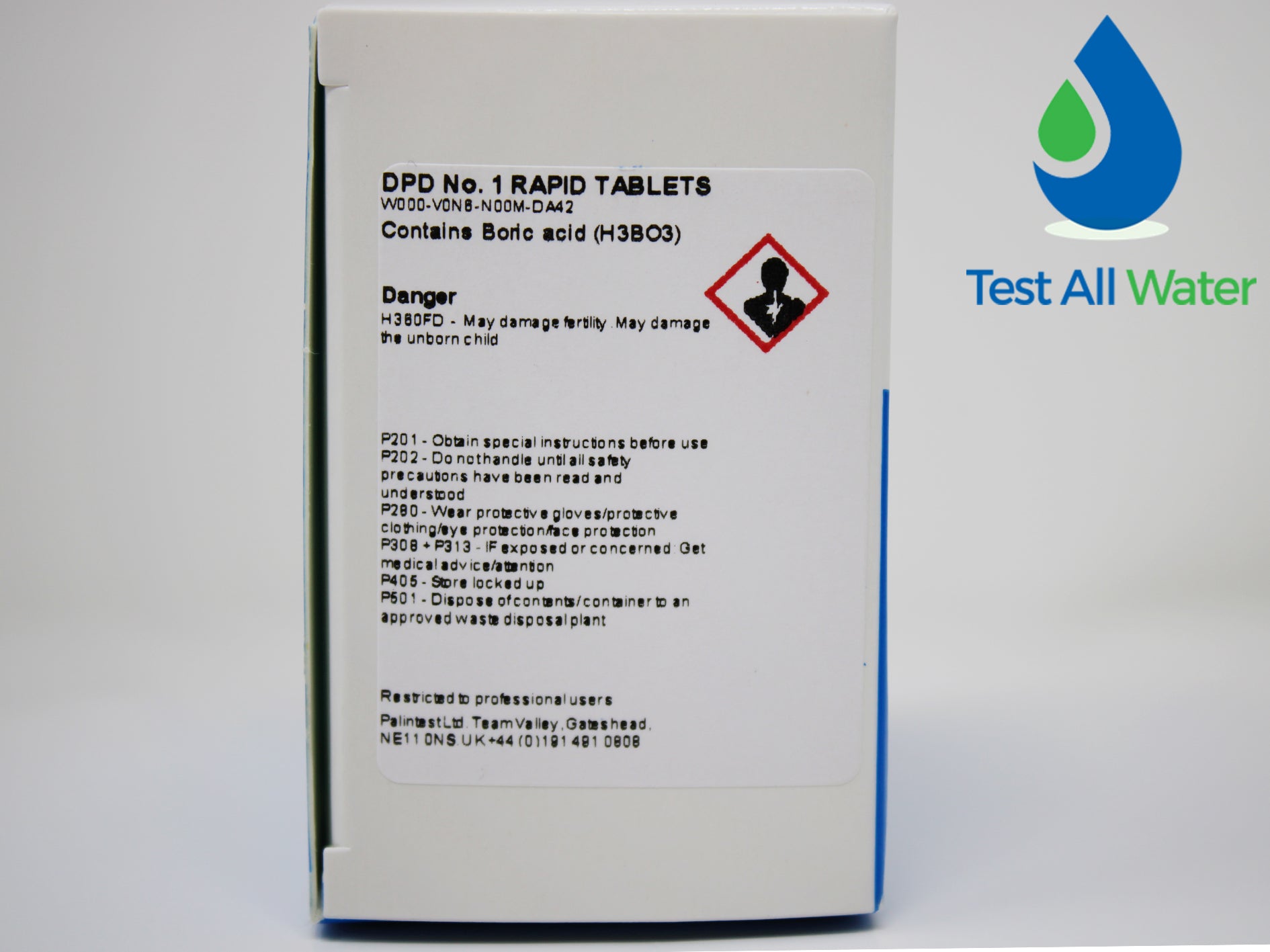 Palintest DPD No 1 Rapid Dissolve 250 Tablets (Replaced by AT050)