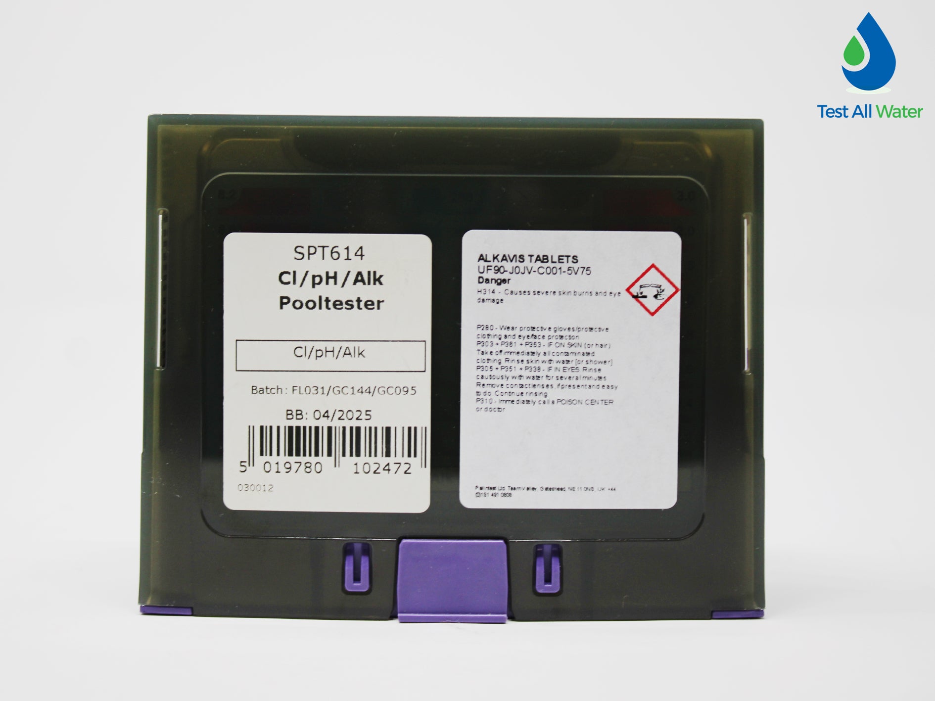 Palintest Chlorine (0.1-3mg/l) /pH / Alkalinity Pooltester