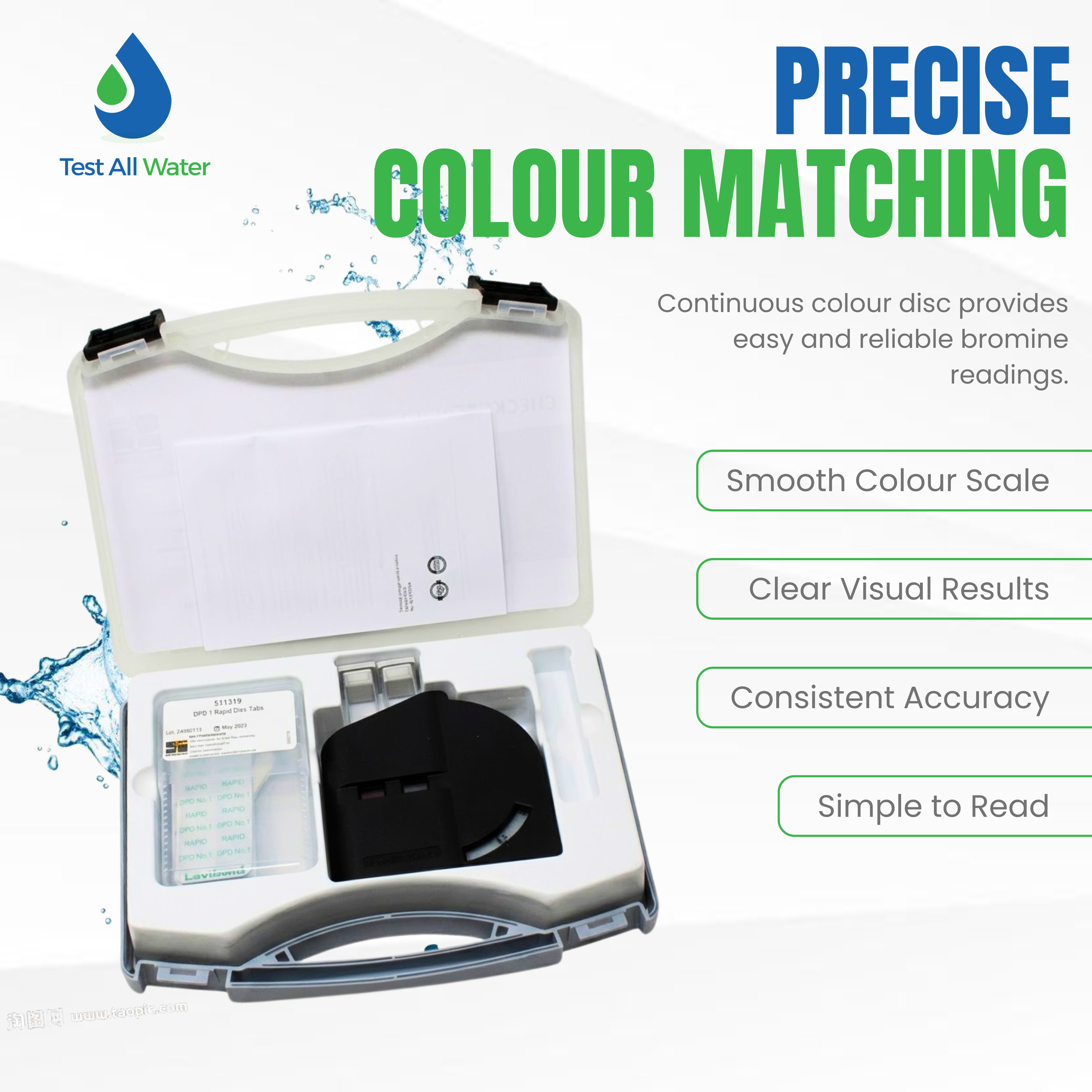 Lovibond CHECKIT COMPARATOR Bromine Kit