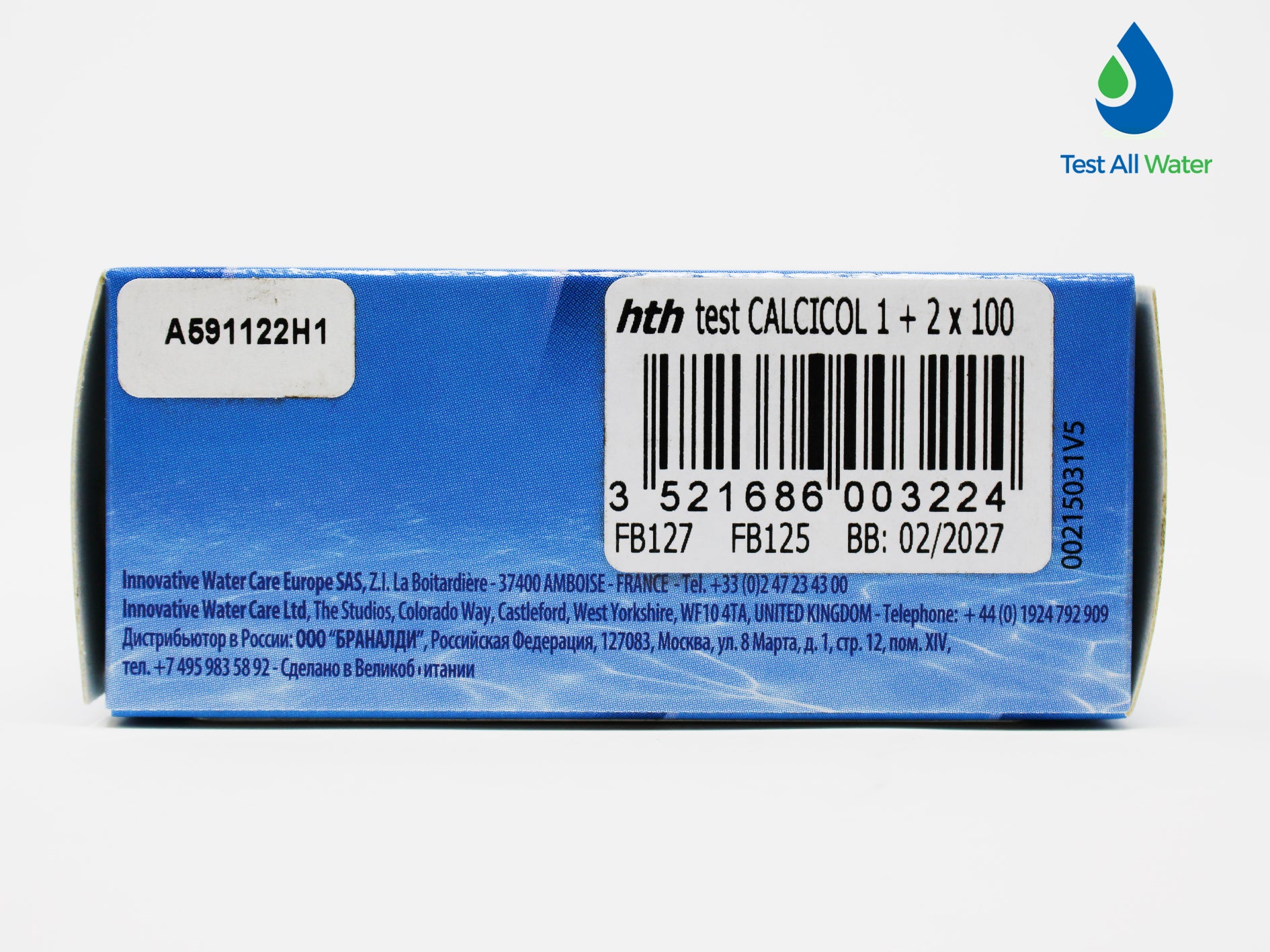 HTH DPD No 1 Photometer / Comparator Reagents-100 PACK