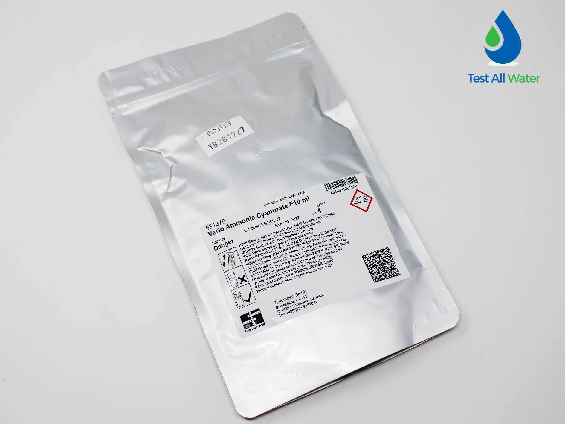 Lovibond Ammonia Vario Powder Reagent Set
