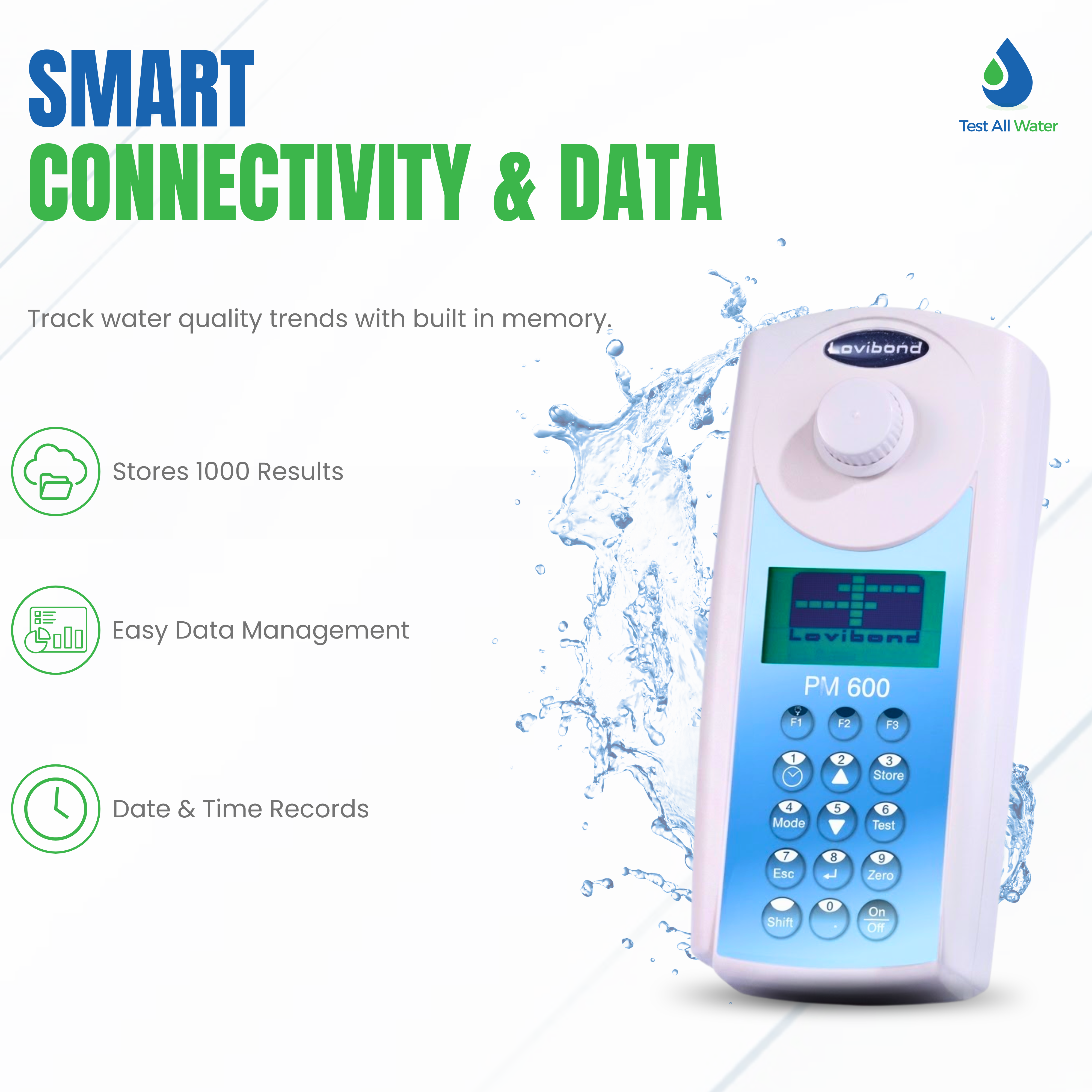 Lovibond Pool Control 12 in 1 Photometer PM600