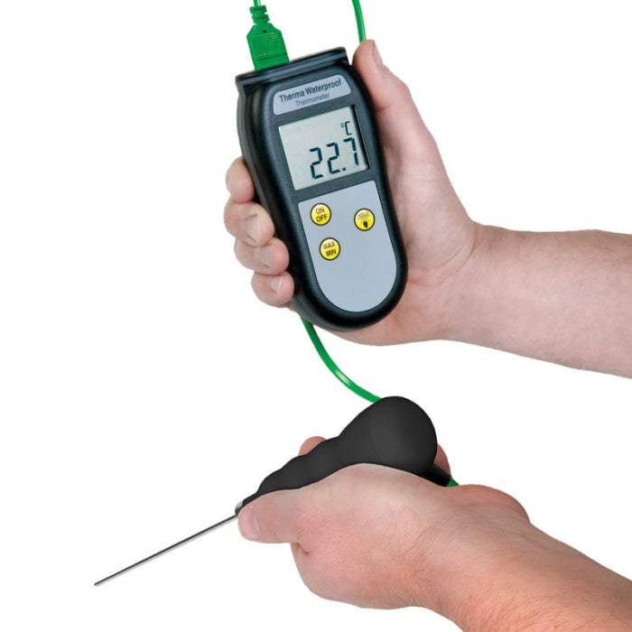 Therma Waterproof Type K Thermometer with IP66/67 protection