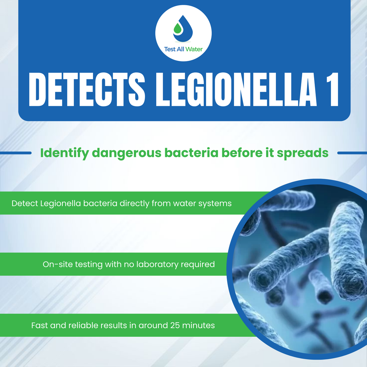 Hydrosense ONE Ultra Legionella Industrial Kit Clearance Item