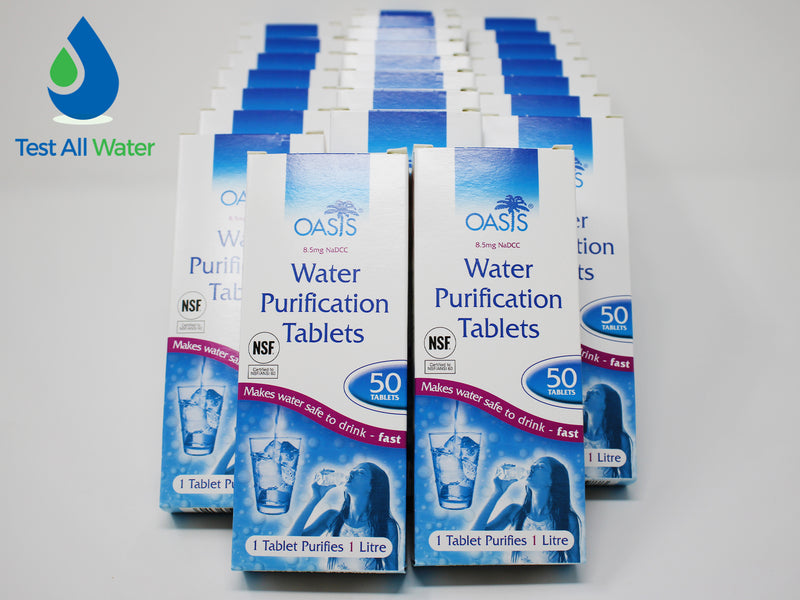 Oasis 50 Water Purification Tablets