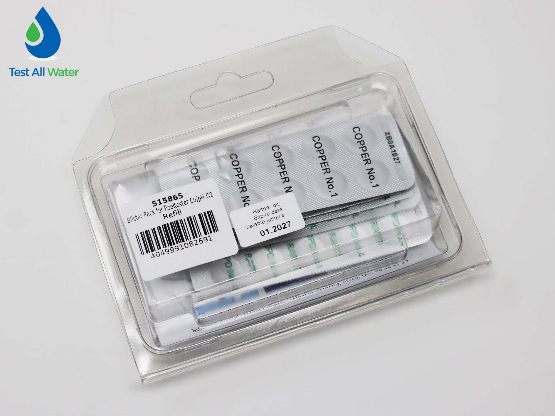 Lovibond Active Oxygen-Copper pH Pooltester Refill Pack
