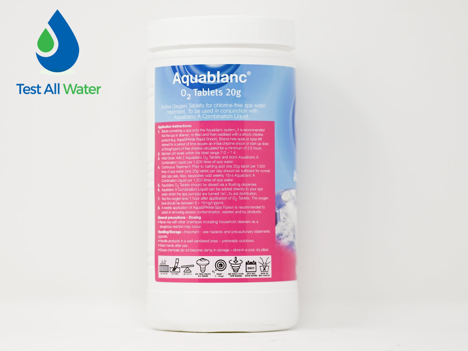 Aquablanc O2 Tablets - 1kg