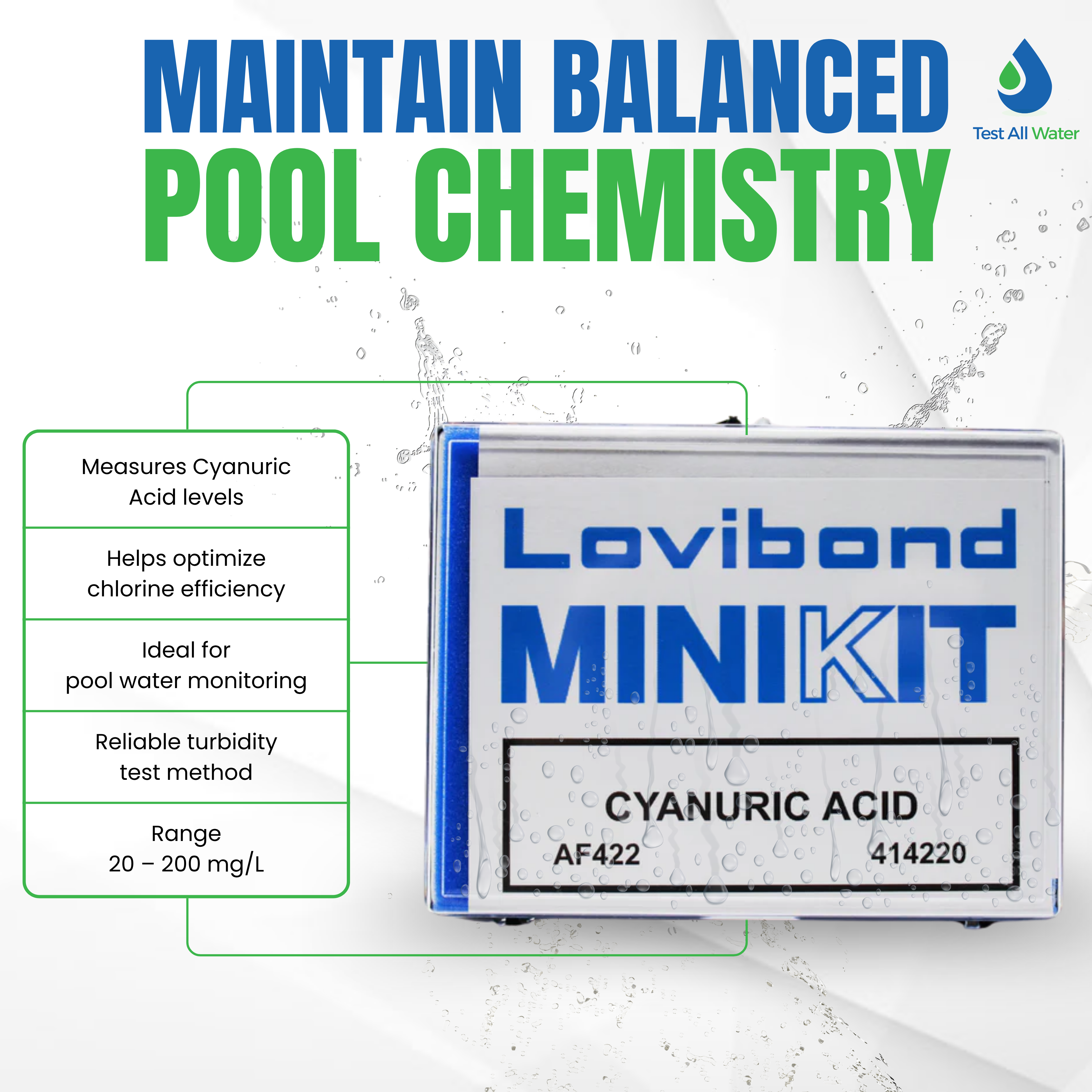 Lovibond AF422 Cyanuric Acid Kit