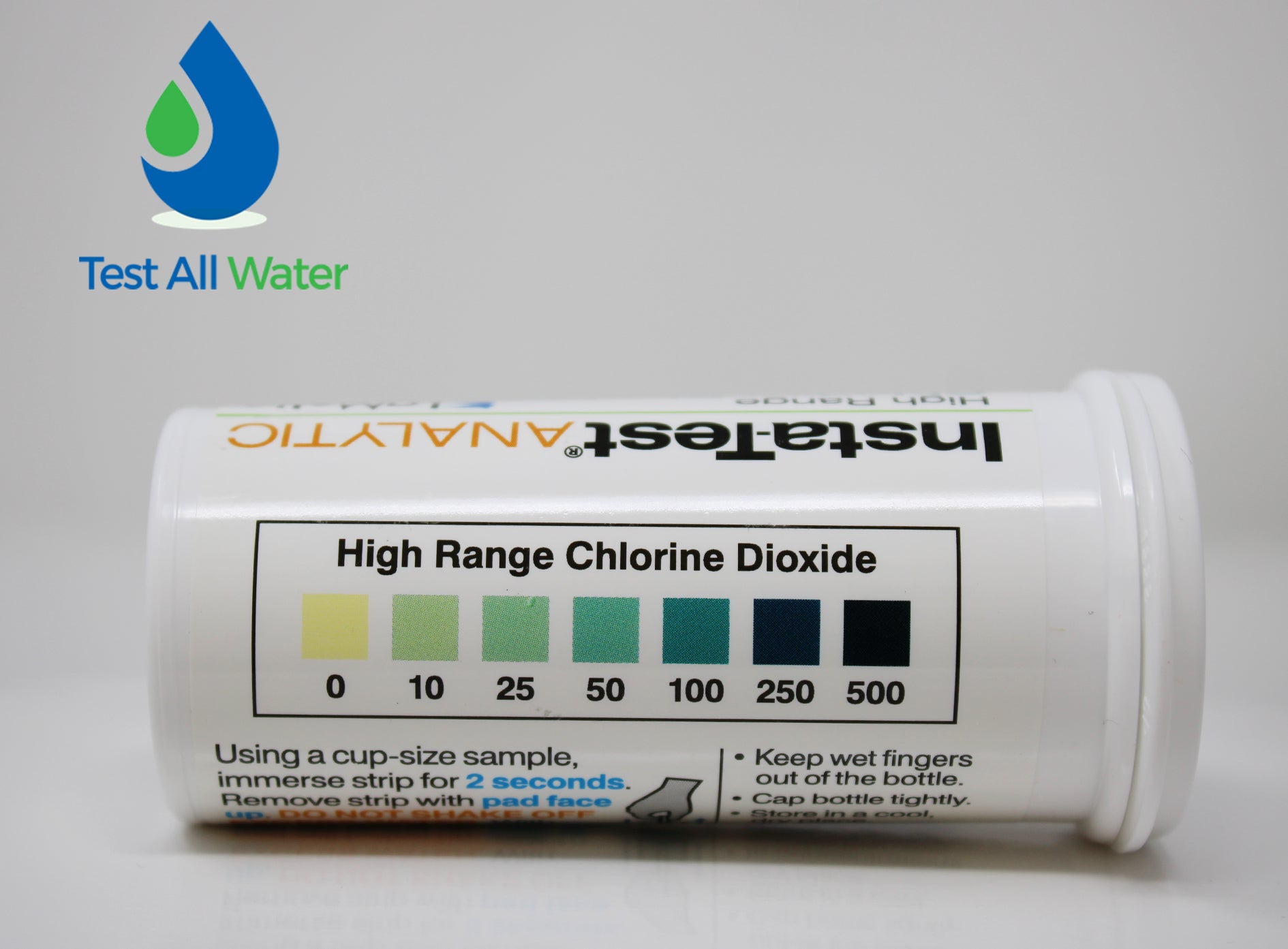 LaMotte Insta Test Chlorine Dioxide 0- 500 Test Strips